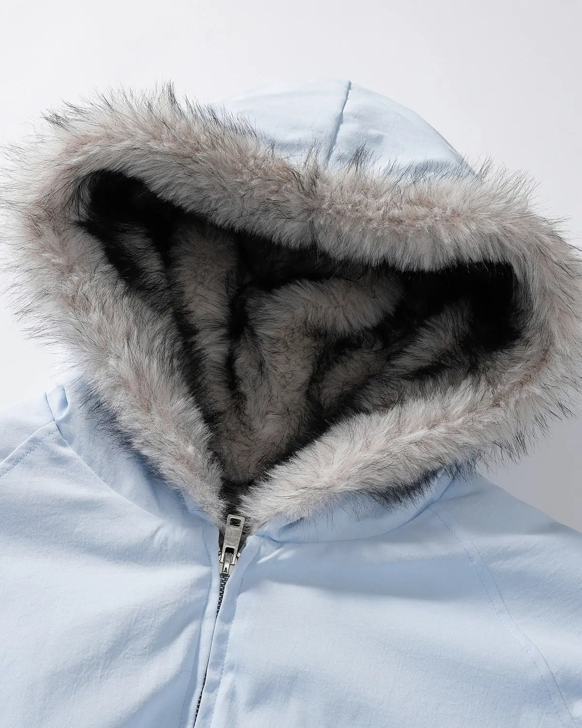 Faux Fur Lined Padded Bomber Jacket | Inflation Streetwear - Image 14