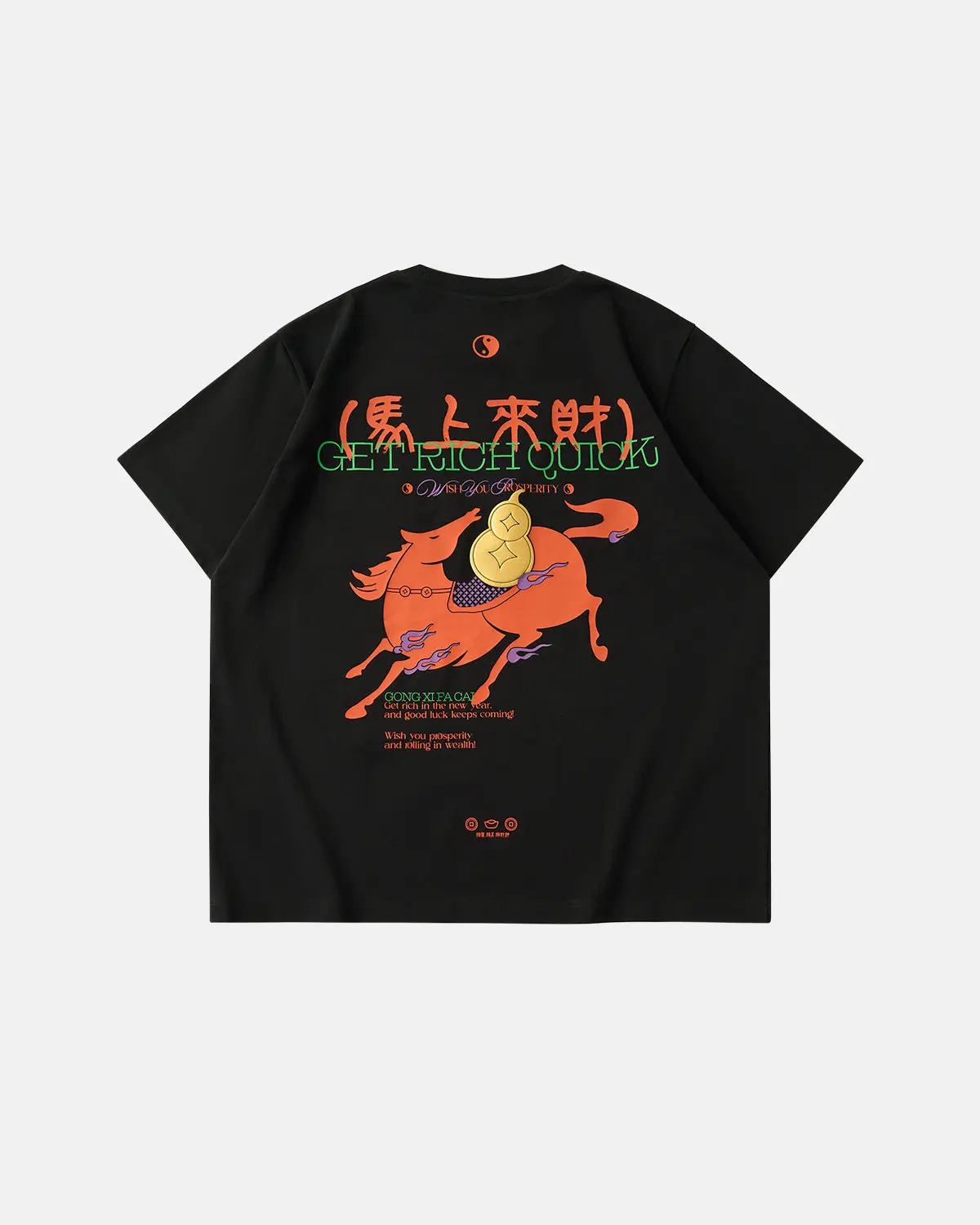 "Fortune Incoming" T-shirt | Inflation Streetwear - Image 3