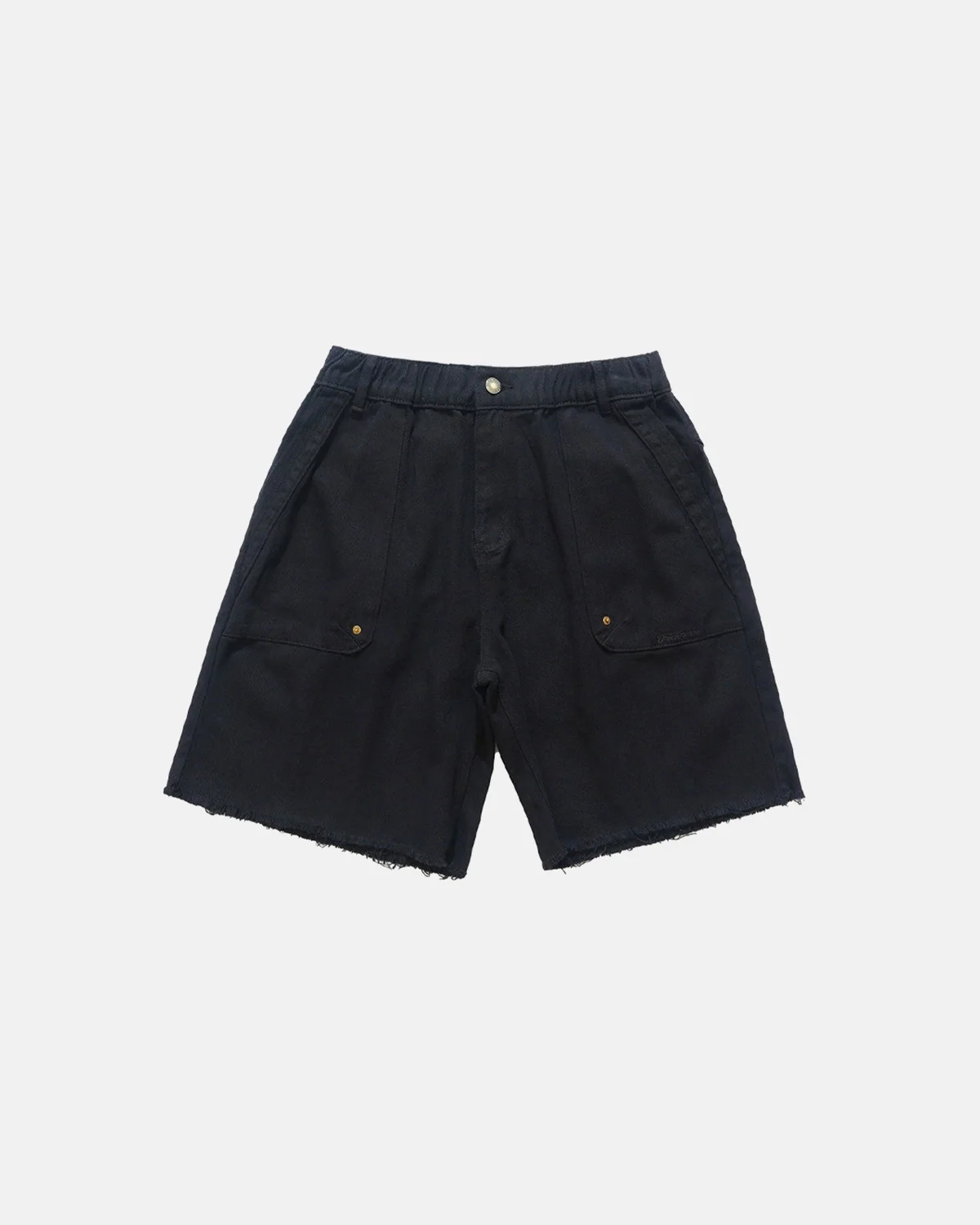 Frayed Hem Camo Knee-Length Shorts | Inflation Streetwear - Image 9
