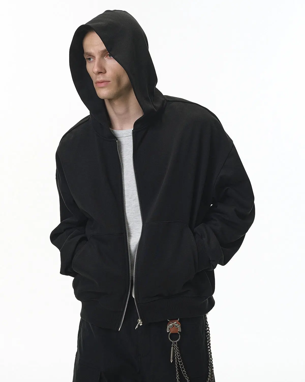 French Terry Zip Up Hoodies | Inflation Streetwear - Image 12