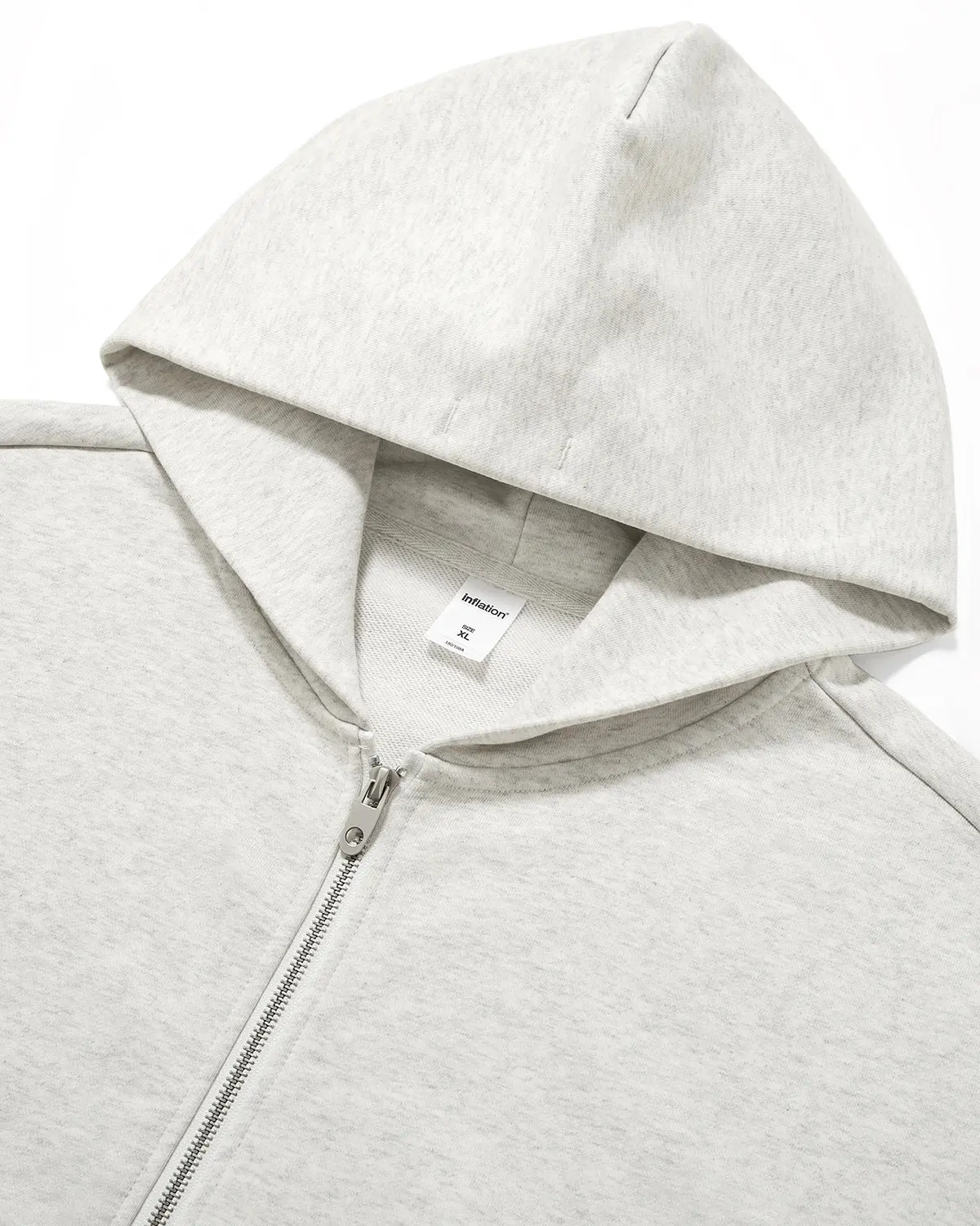 French Terry Zip Up Hoodies | Inflation Streetwear - Image 13