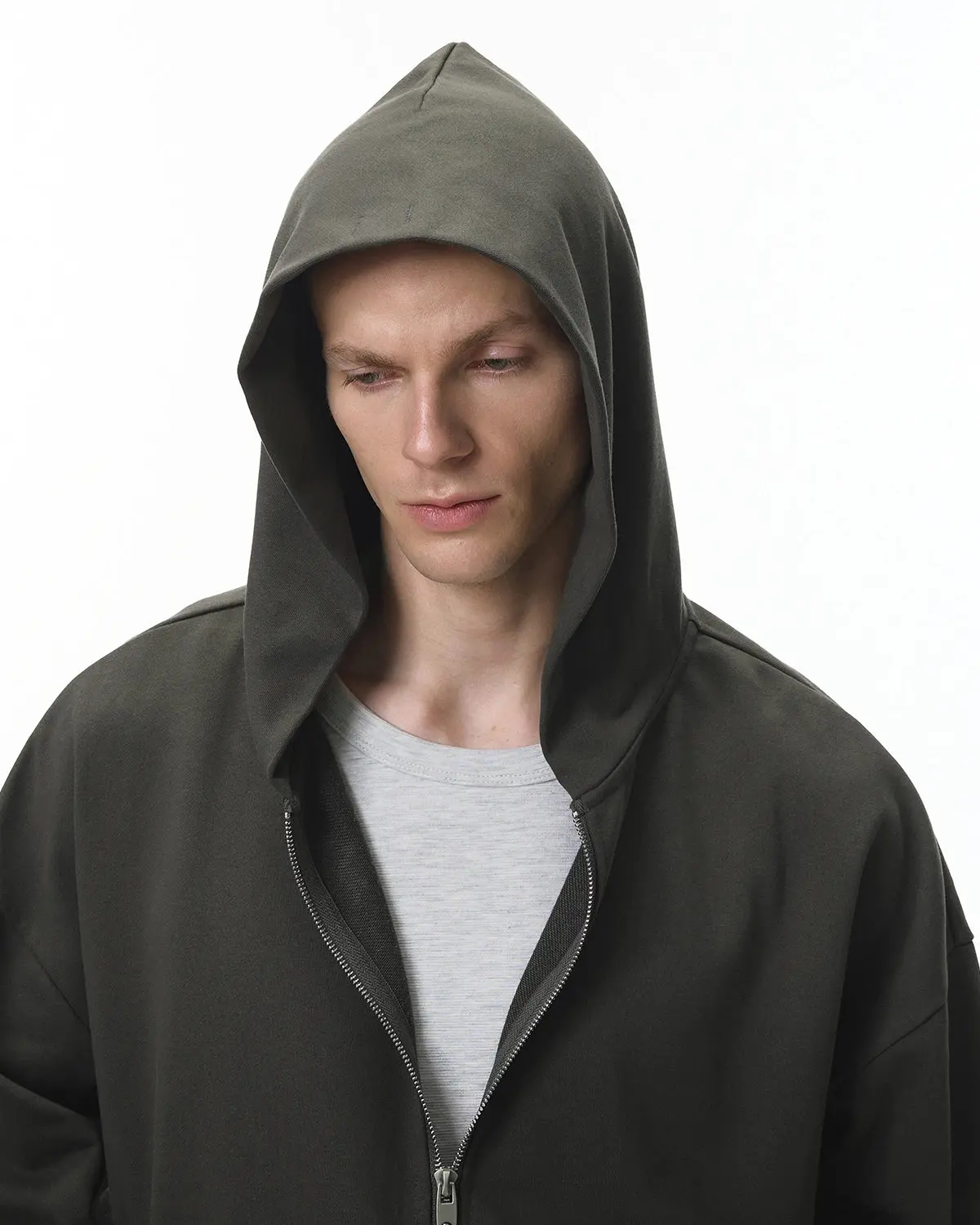 French Terry Zip Up Hoodies | Inflation Streetwear - Image 4