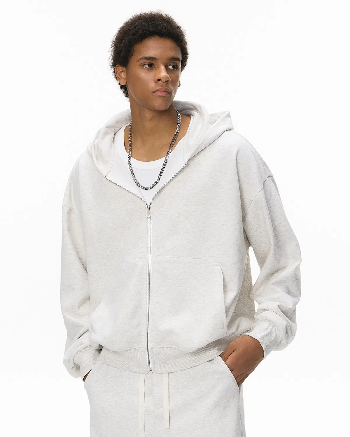 French Terry Zip Up Hoodies | Inflation Streetwear - Image 8