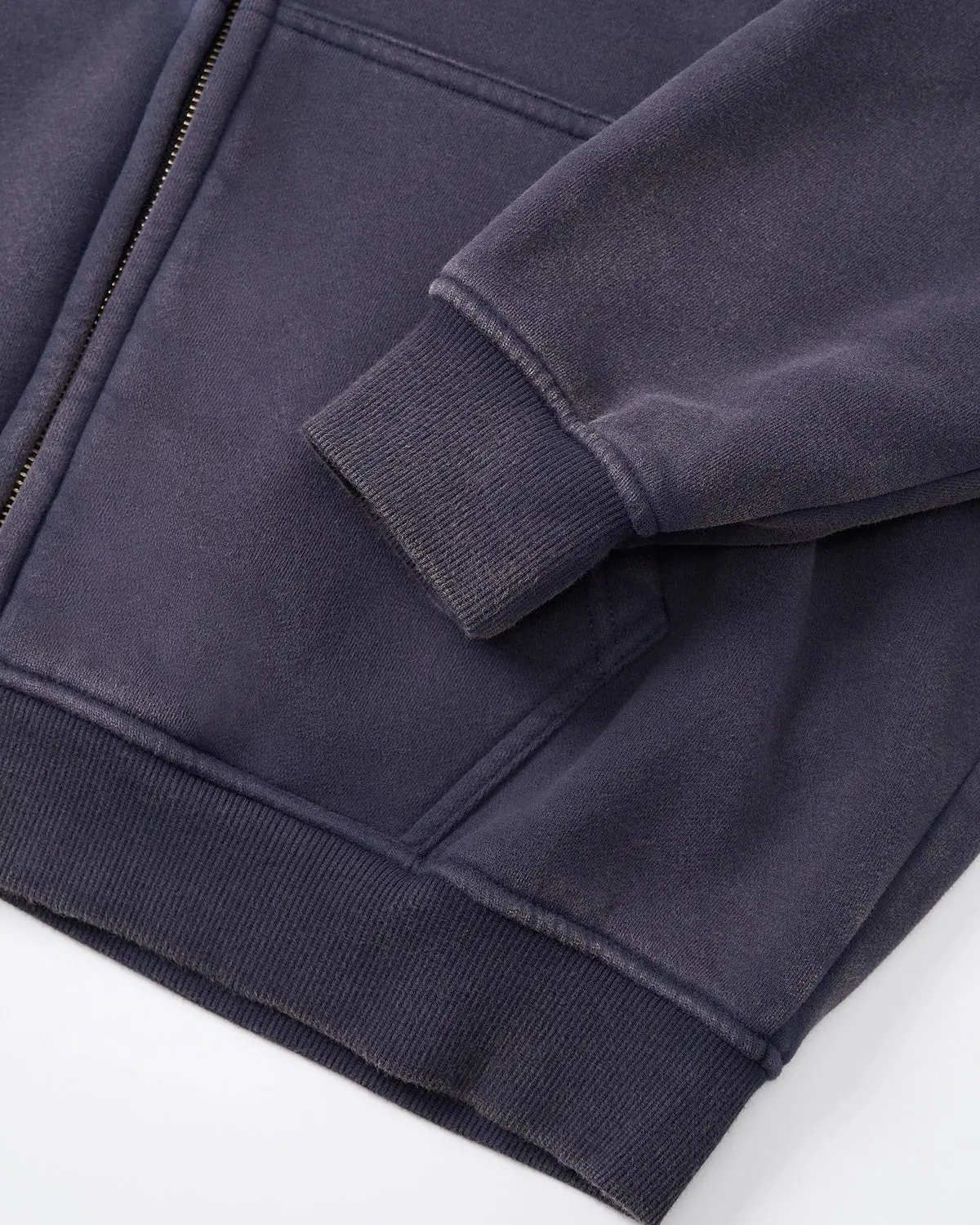Graphic Acid Washed Zip Up Hoodies | Inflation Streetwear - Image 7