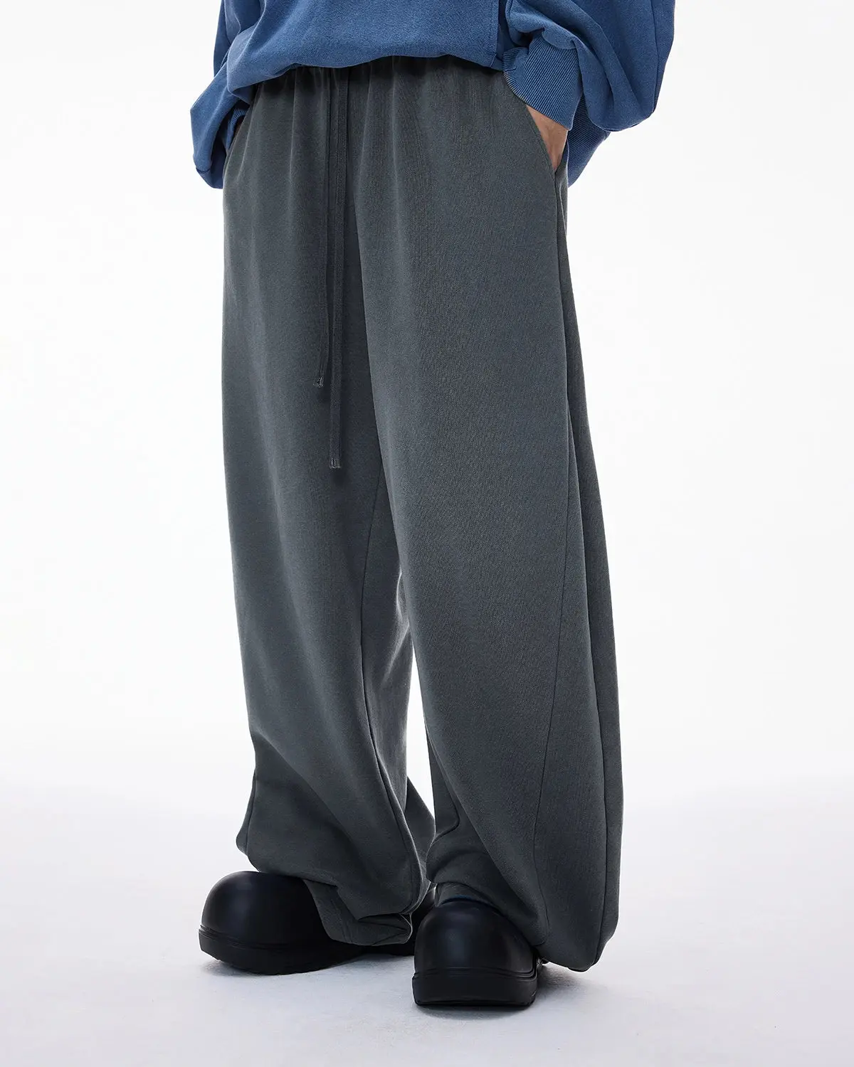 Garment Wash French Terry Straight-leg Sweatpant | Inflation Streetwear - Image 11