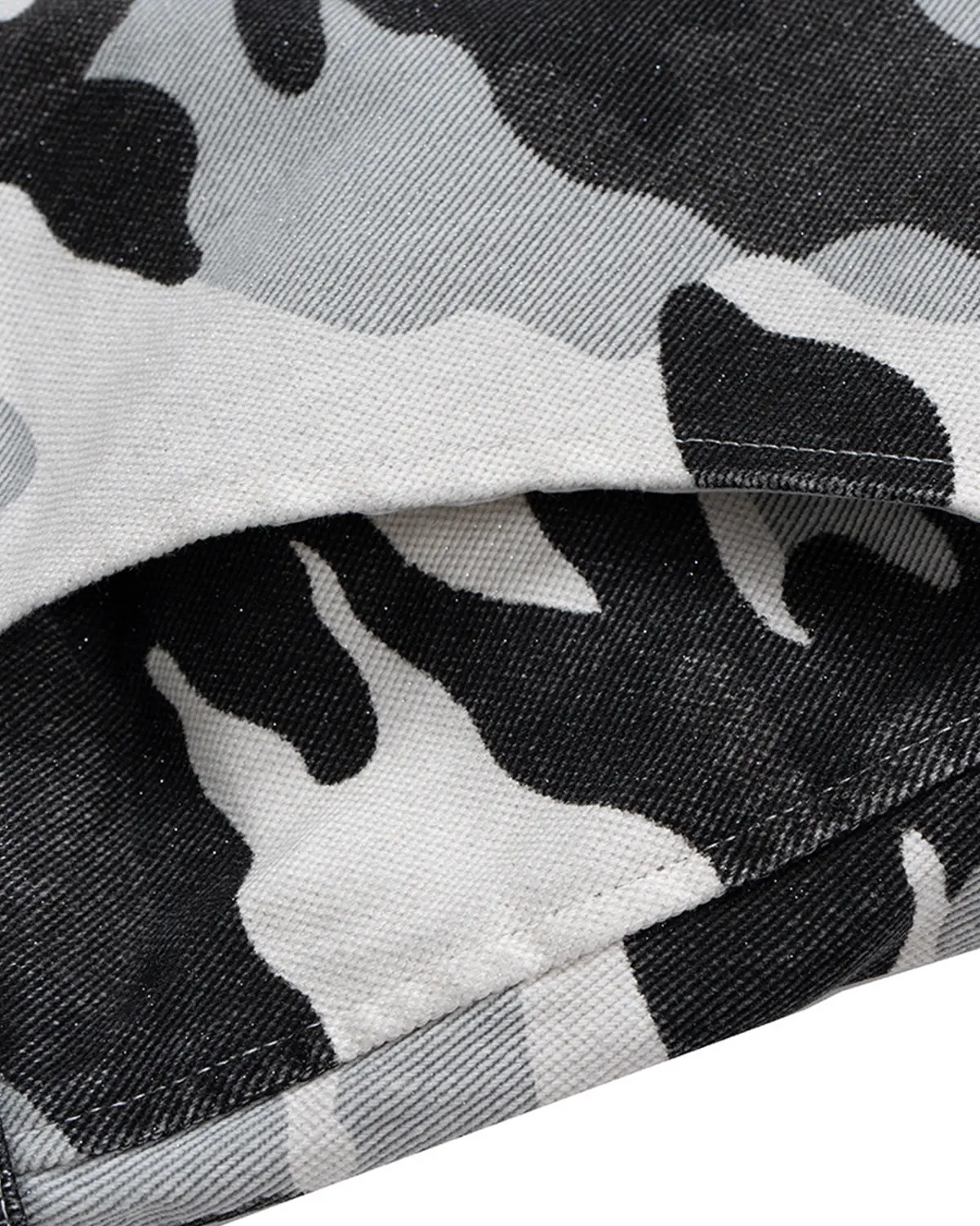 Glitter Camo Cargo Longline Shorts | Inflation Streetwear - Image 9