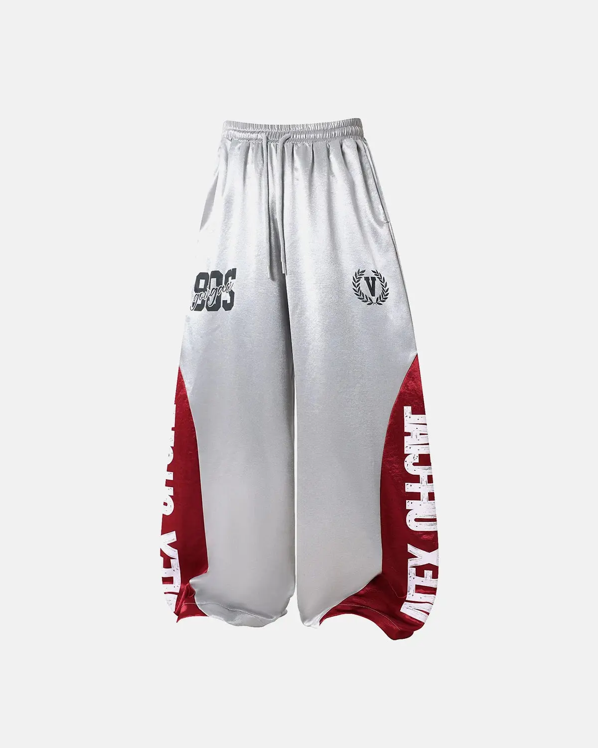 Glossy Contrast Barrel Sweatpant | Inflation Streetwear - Image 3
