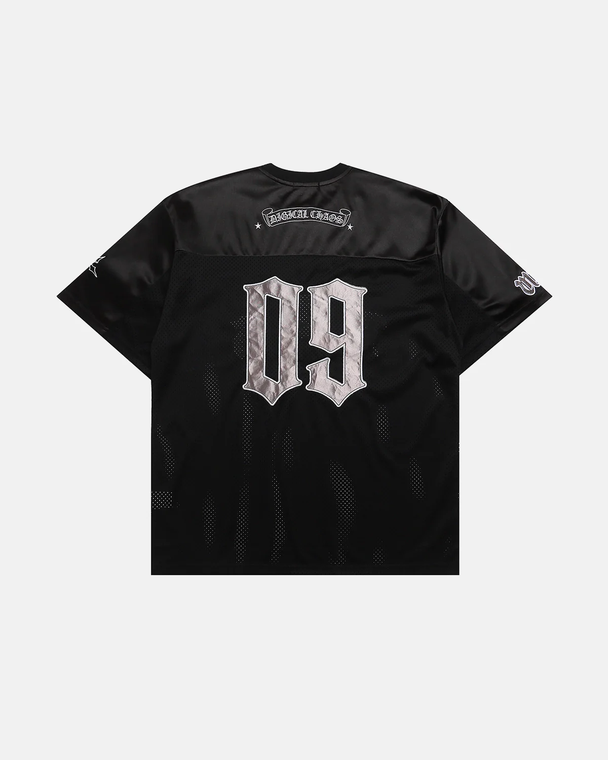 Gothic Embroidered Mesh Jersey | Inflation Streetwear - Image 7
