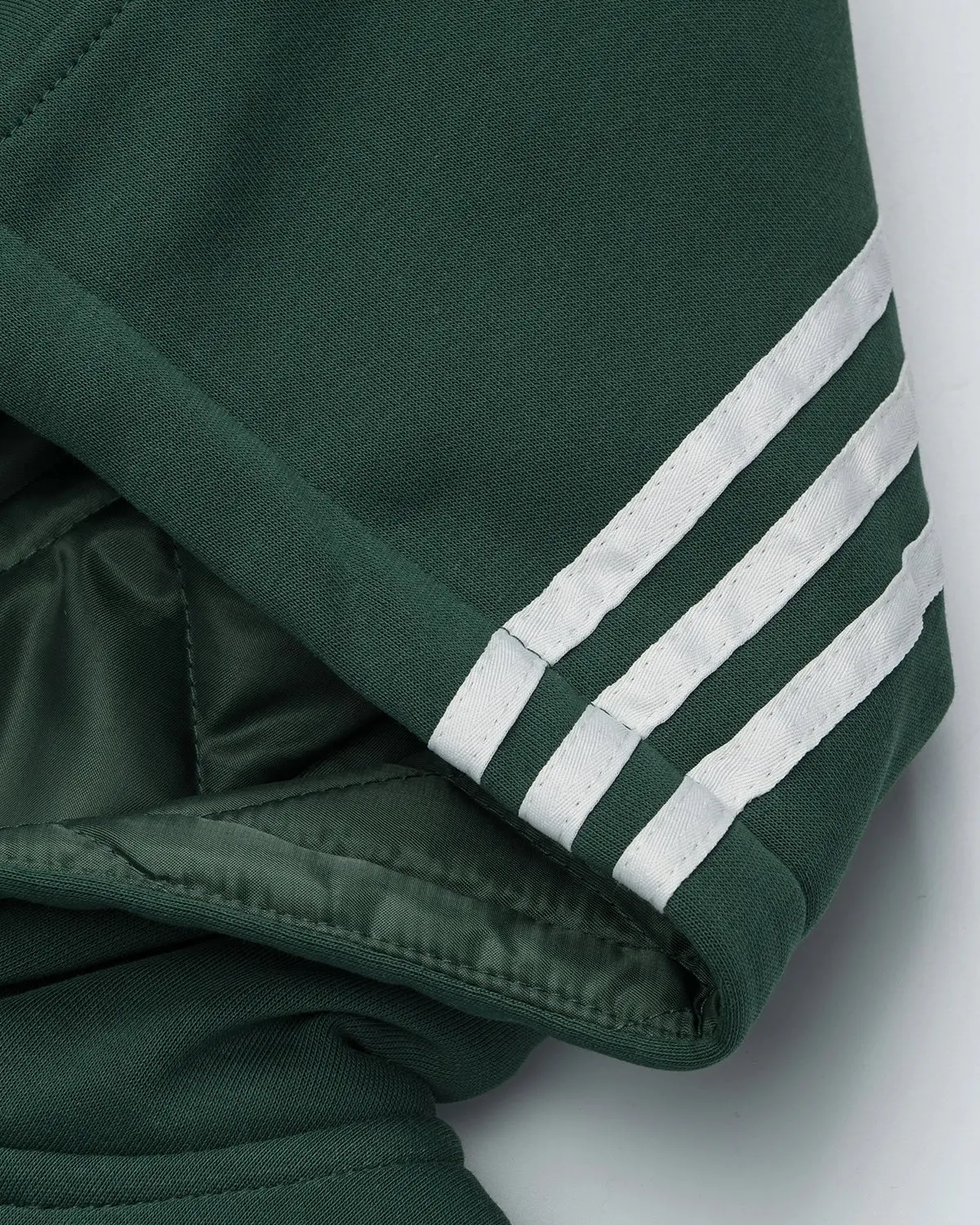 Gothic Striped Hooded Bomber Jacket | Inflation Streetwear - Image 8