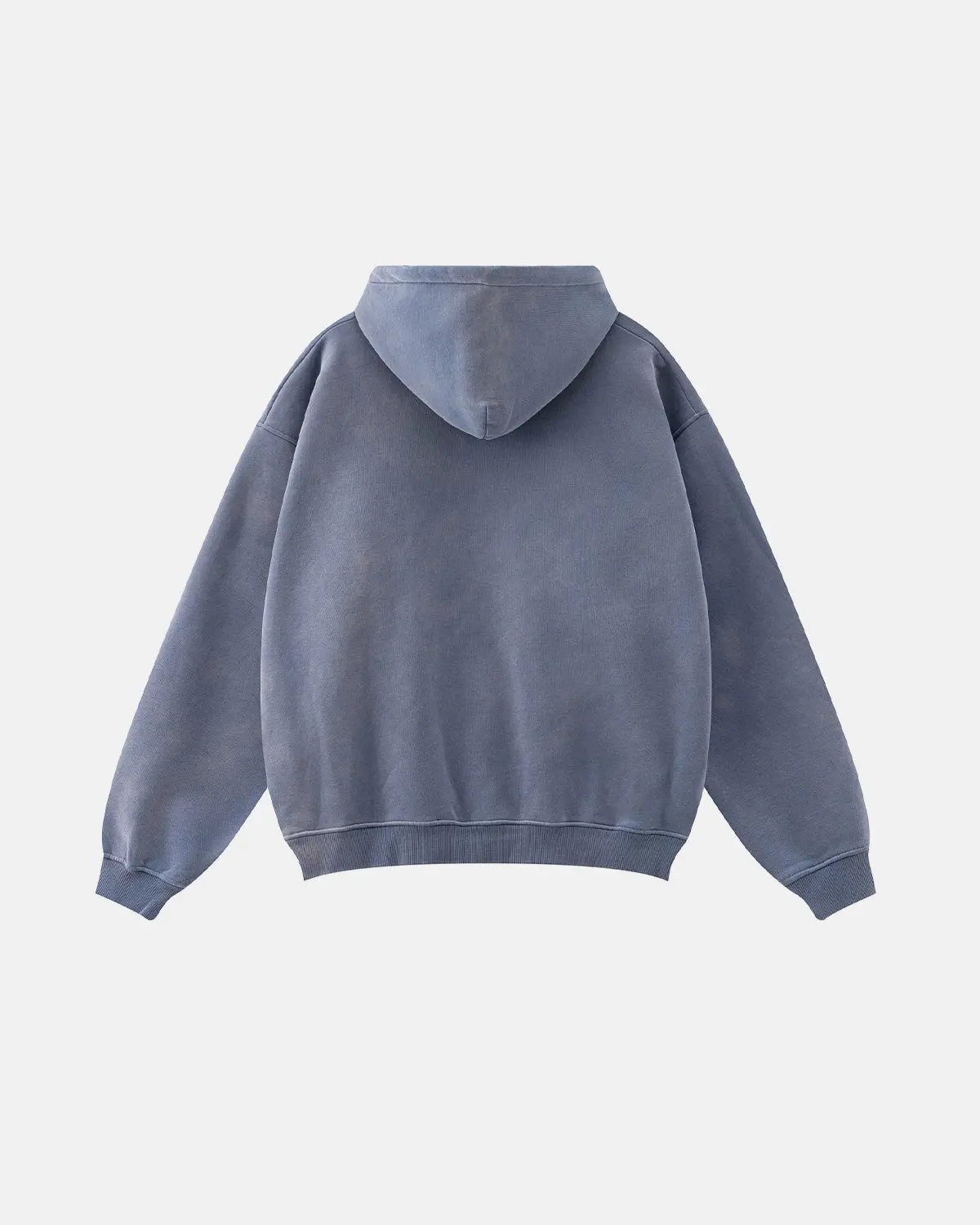 Graffiti Print Acid Washed Fleece Hoodies | Inflation Streetwear - Image 2