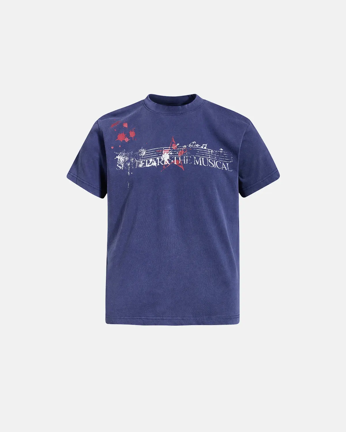 Acid Washed Music Graphic T-Shirt | Inflation Streetwear