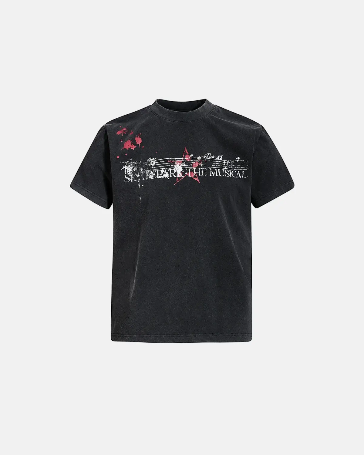 Acid Washed Music Graphic T-Shirt | Inflation Streetwear - Image 8