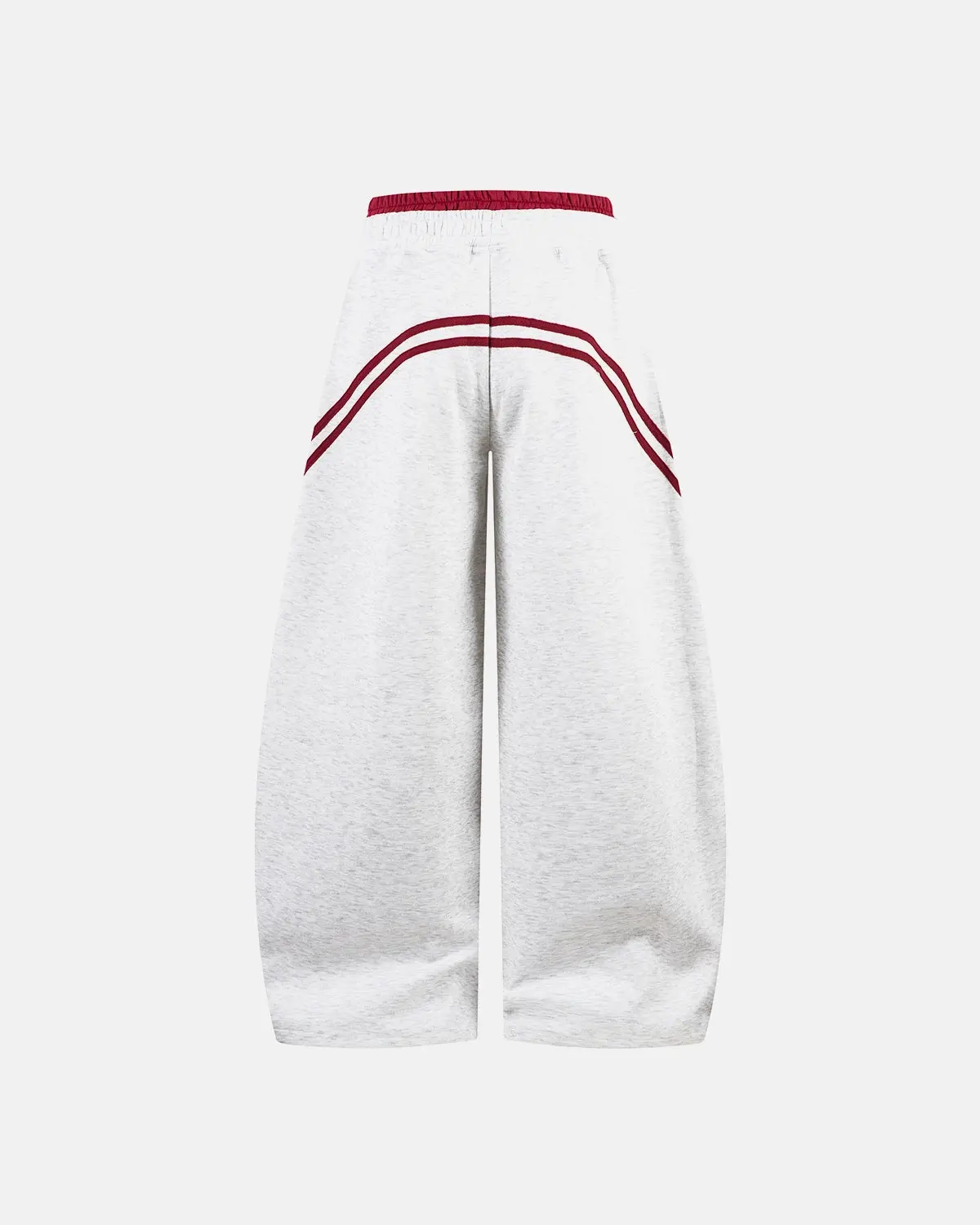 Grey Striped Baggy Sweatpants | Inflation Streetwear - Image 11