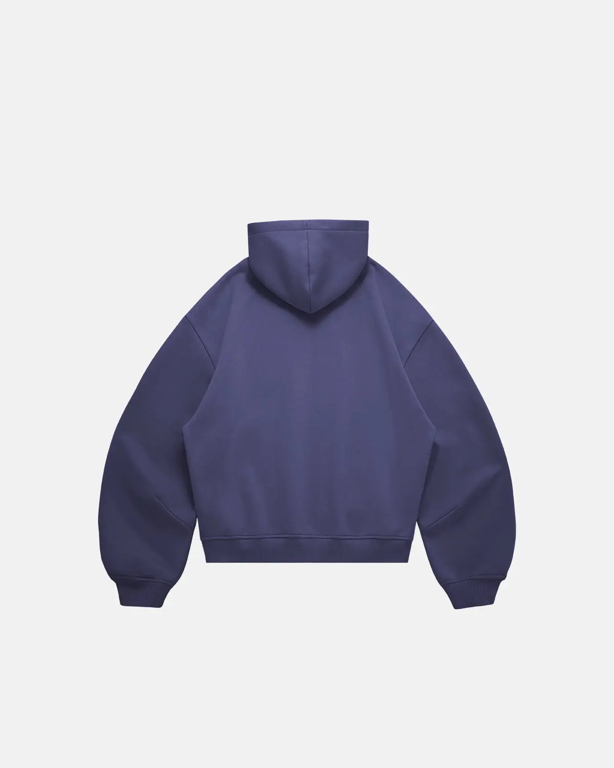 High Collar Fleece Double Zip-Up Hoodies | Inflation Streetwear - Image 14