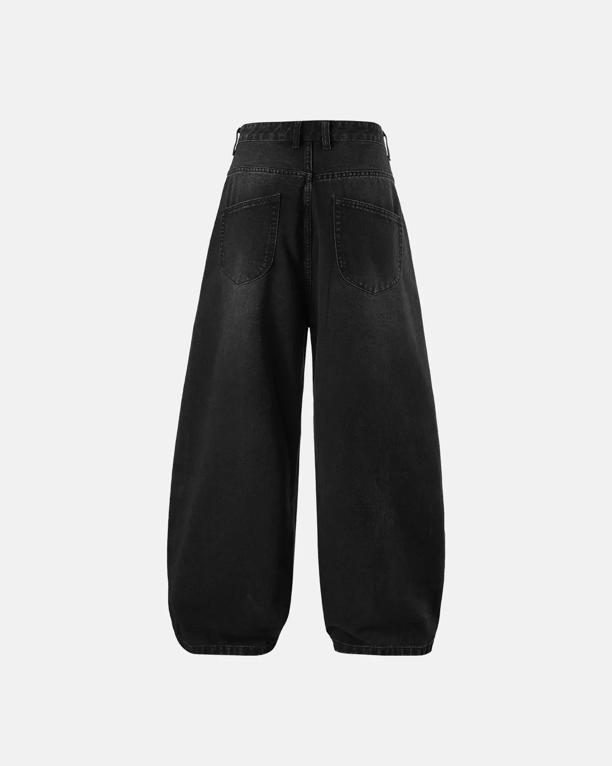 Acid Washed Super Baggy Jeans | Inflation Streetwear - Image 6