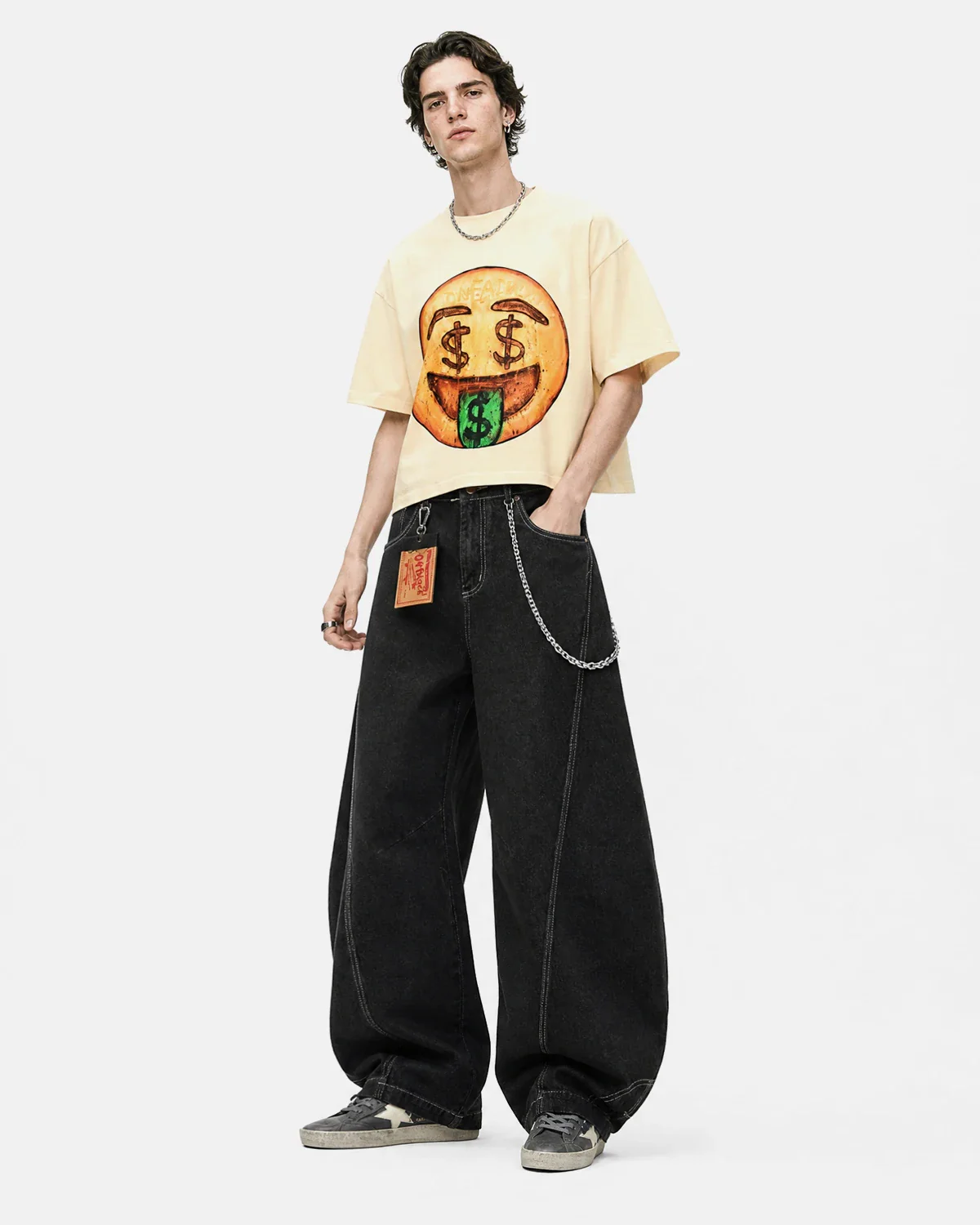 Boxy Smile Graphic T-Shirt | Inflation Streetwear - Image 4