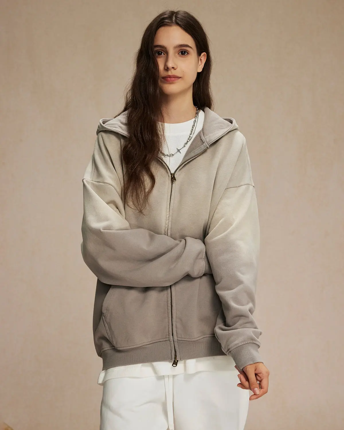INFLATION Monkey Wash French Terry Zip Up Hoodies - Image 16