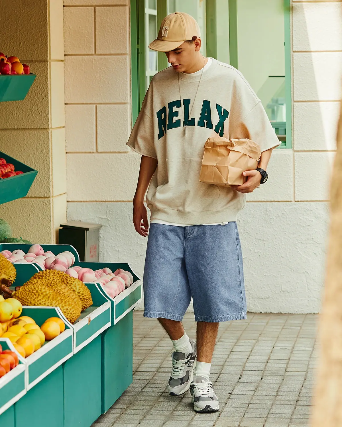 INFLATION Vintage Straight Washed Jorts - Image 6