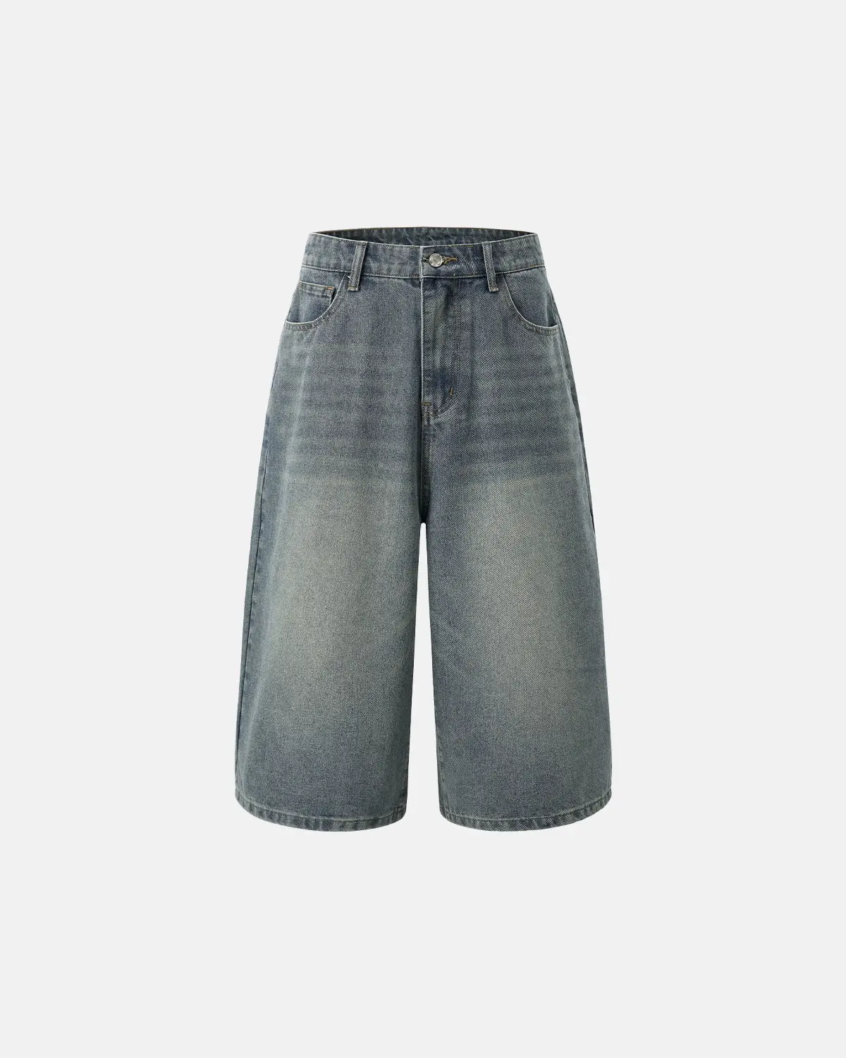 Washed Baggy Longline Jorts | Inflation Streetwear - Image 10