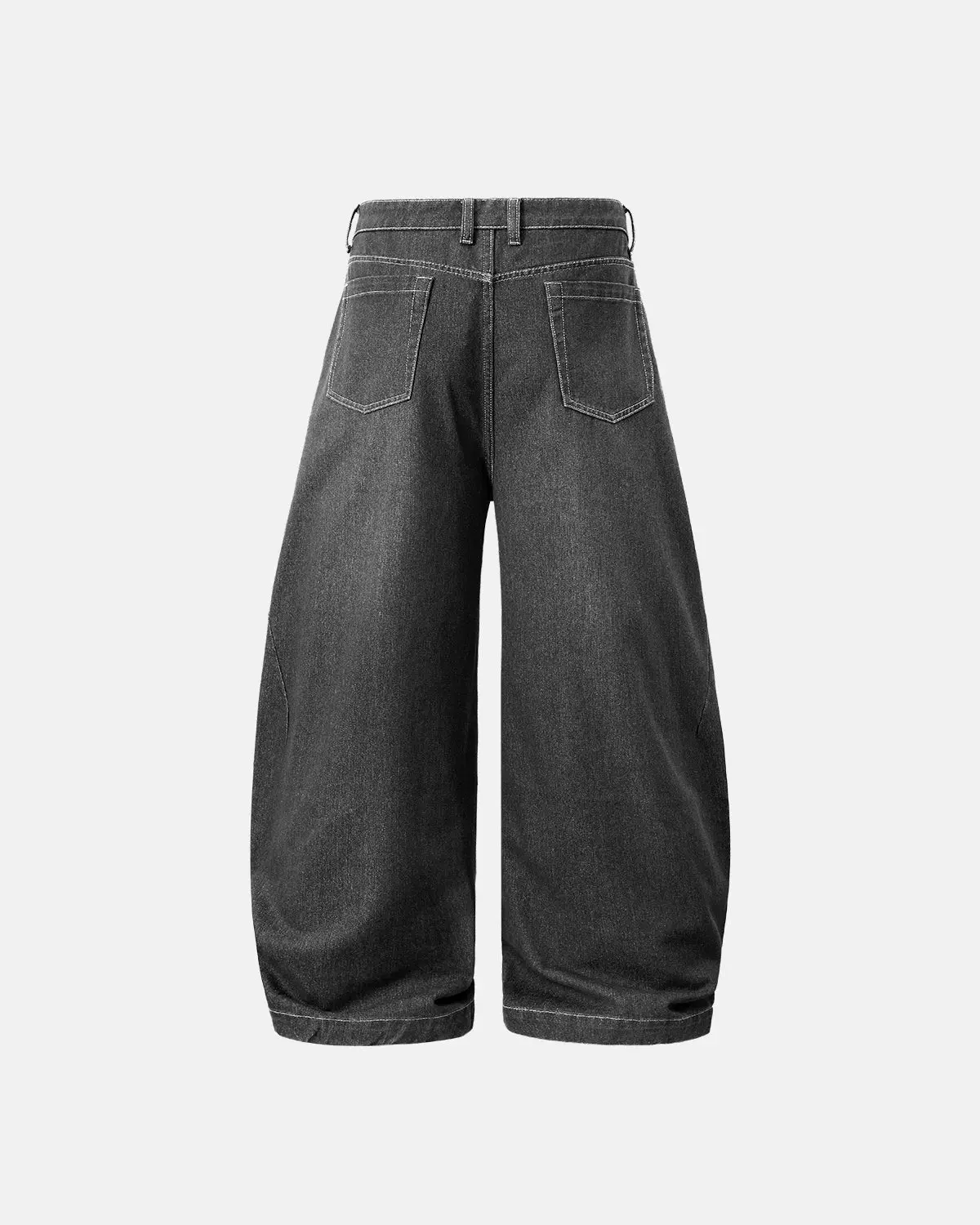 INFLATION Washed Barrel Baggy Jeans - Image 17