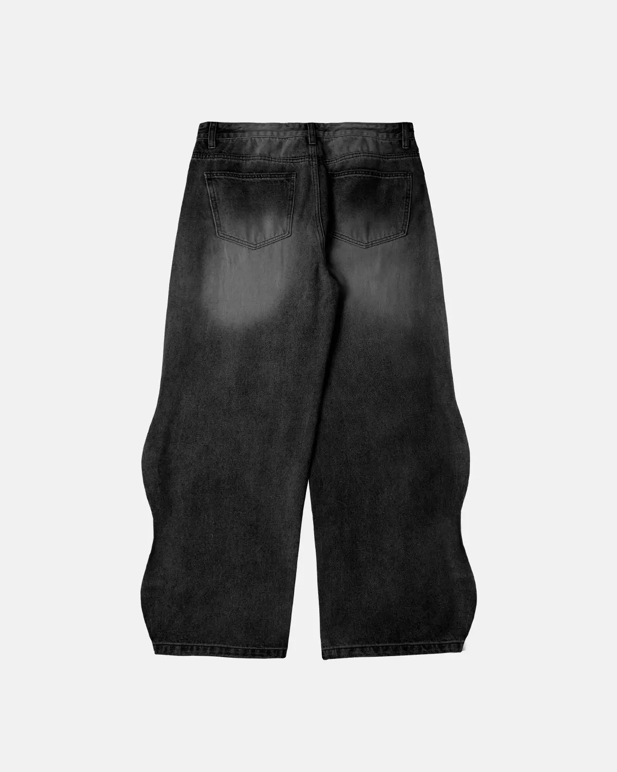 INFLATION Wave Washed Baggy Jeans - Image 13