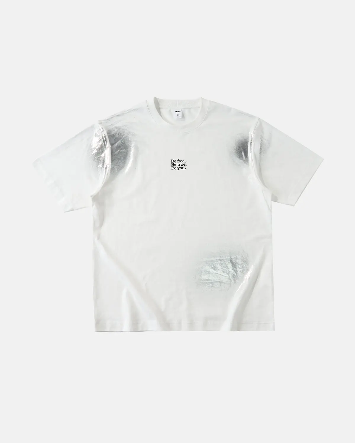 Iridescent Shimmer Oversized T-Shirt | Inflation Streetwear - Image 3
