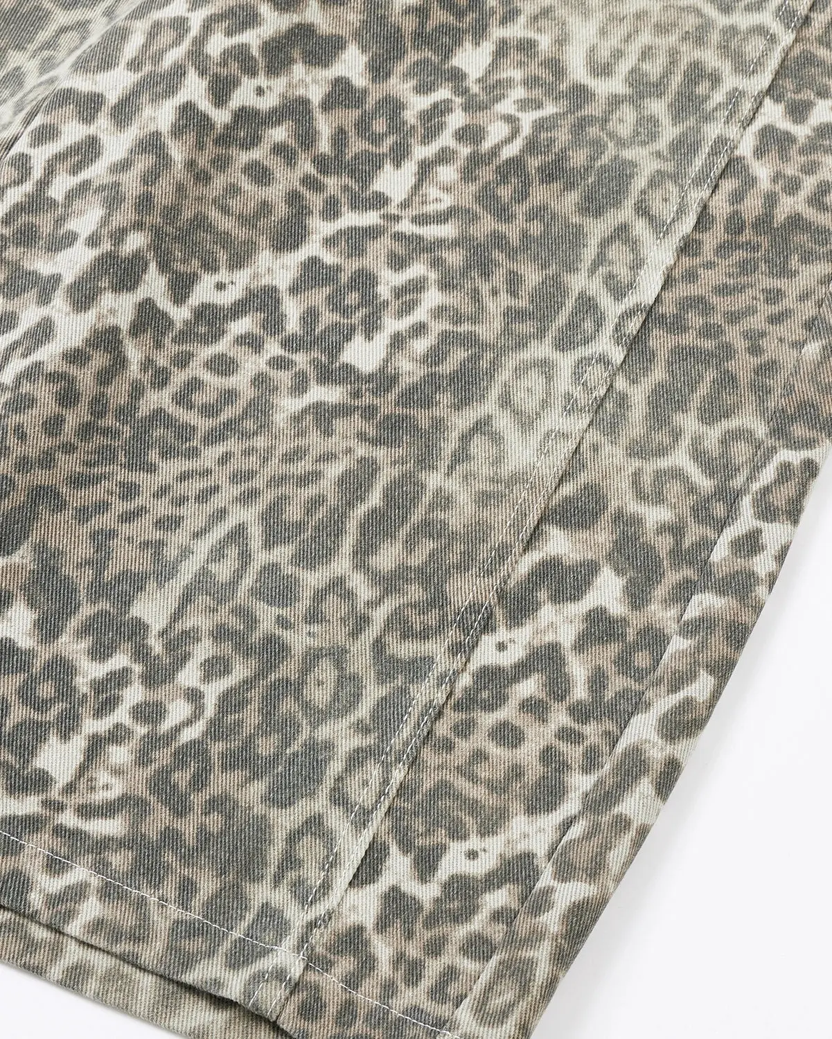 Leopard Print Baggy Shorts | Inflation Streetwear - Image 10