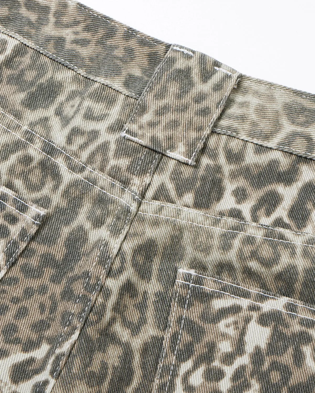 Leopard Print Baggy Shorts | Inflation Streetwear - Image 11