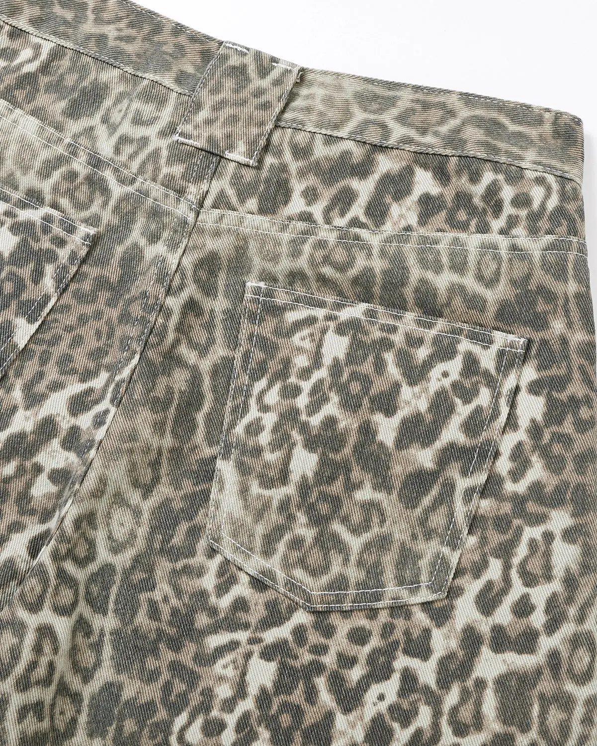 Leopard Print Baggy Shorts | Inflation Streetwear - Image 9