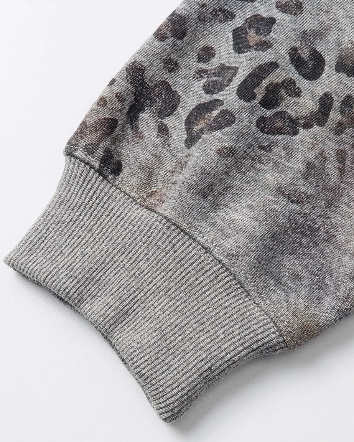 Leopard Print Boxy Zip Up Hoodie | Inflation Streetwear - Image 11