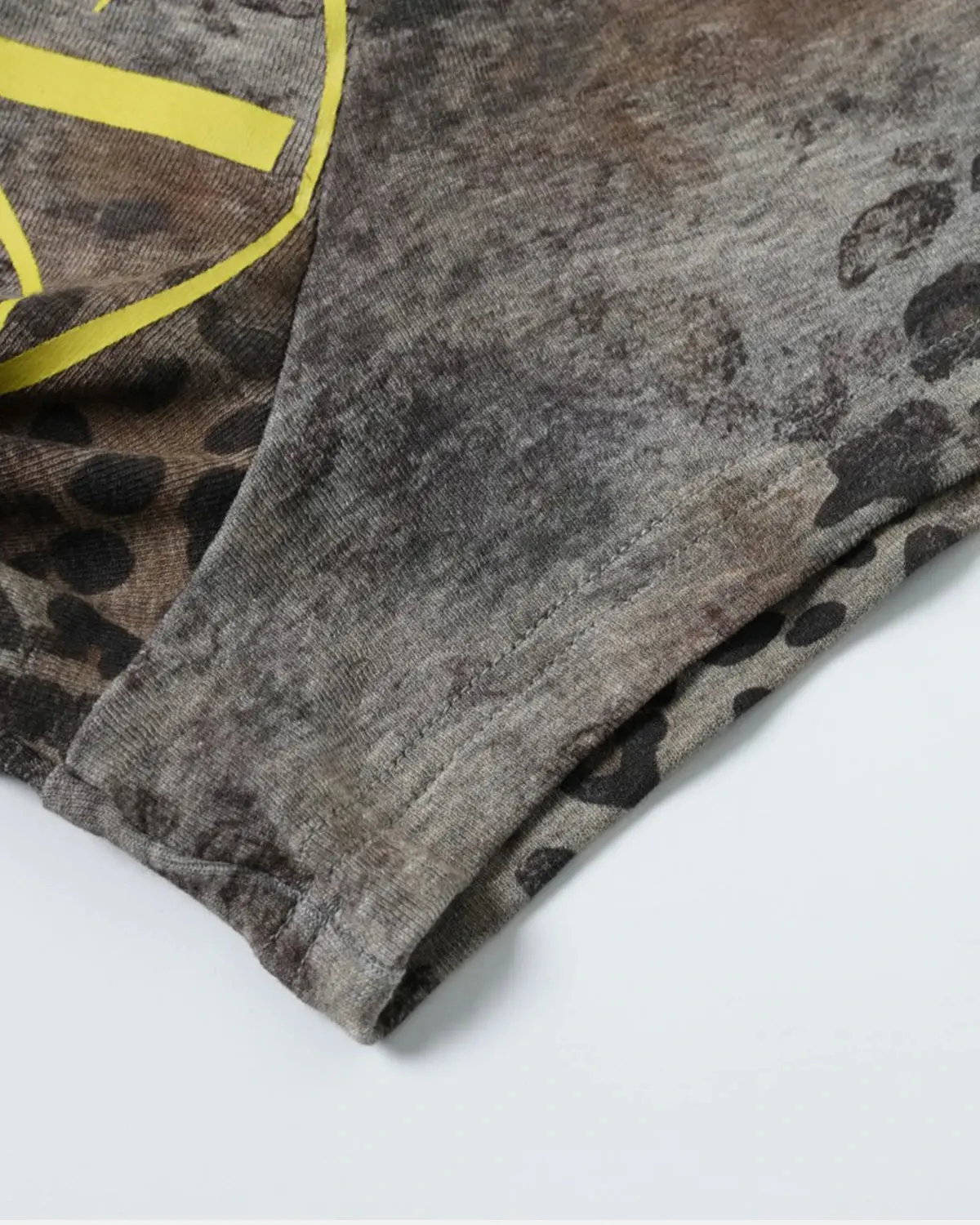 Leopard Script Henley Baby Tees | Inflation Streetwear - Image 10