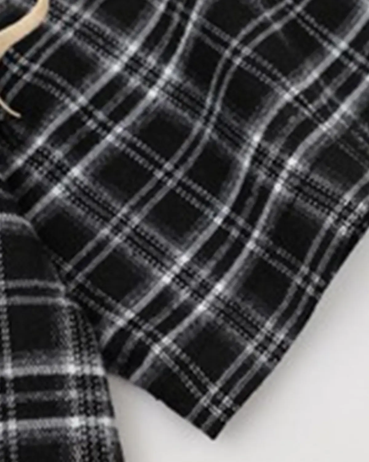 Lettering Embroidery Plaid Shirts | Inflation Streetwear - Image 11
