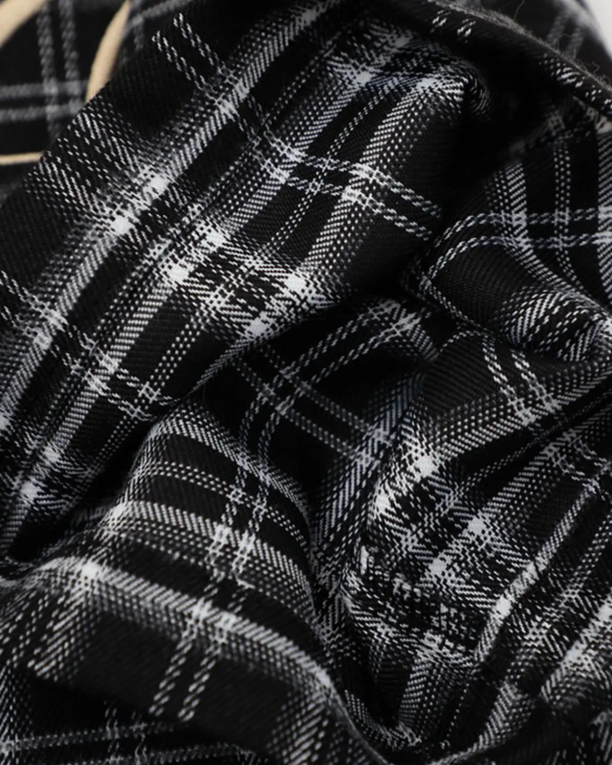 Lettering Embroidery Plaid Shirts | Inflation Streetwear - Image 7