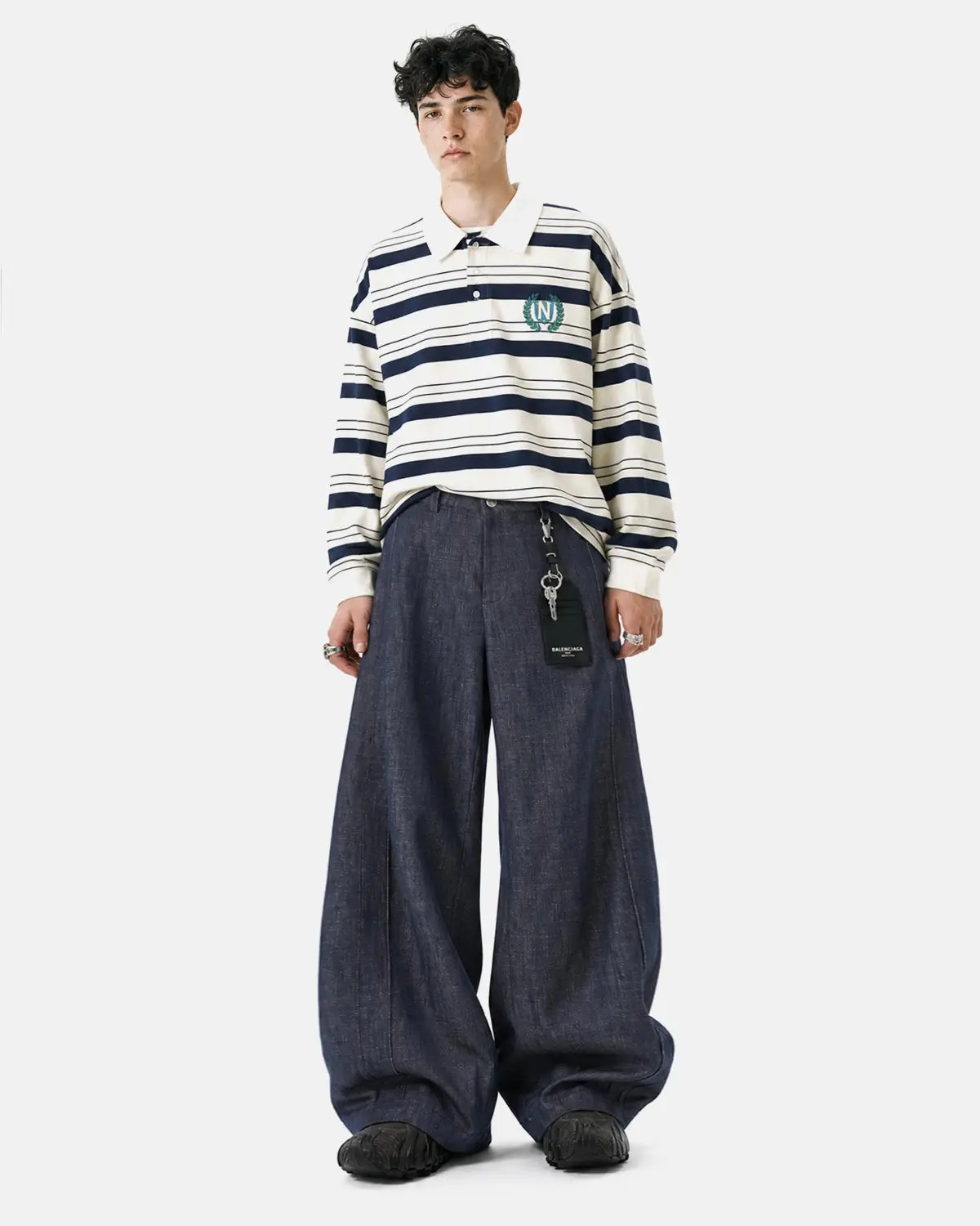 Lightweight Structured Barrel Jeans | Inflation Streetwear - Image 3