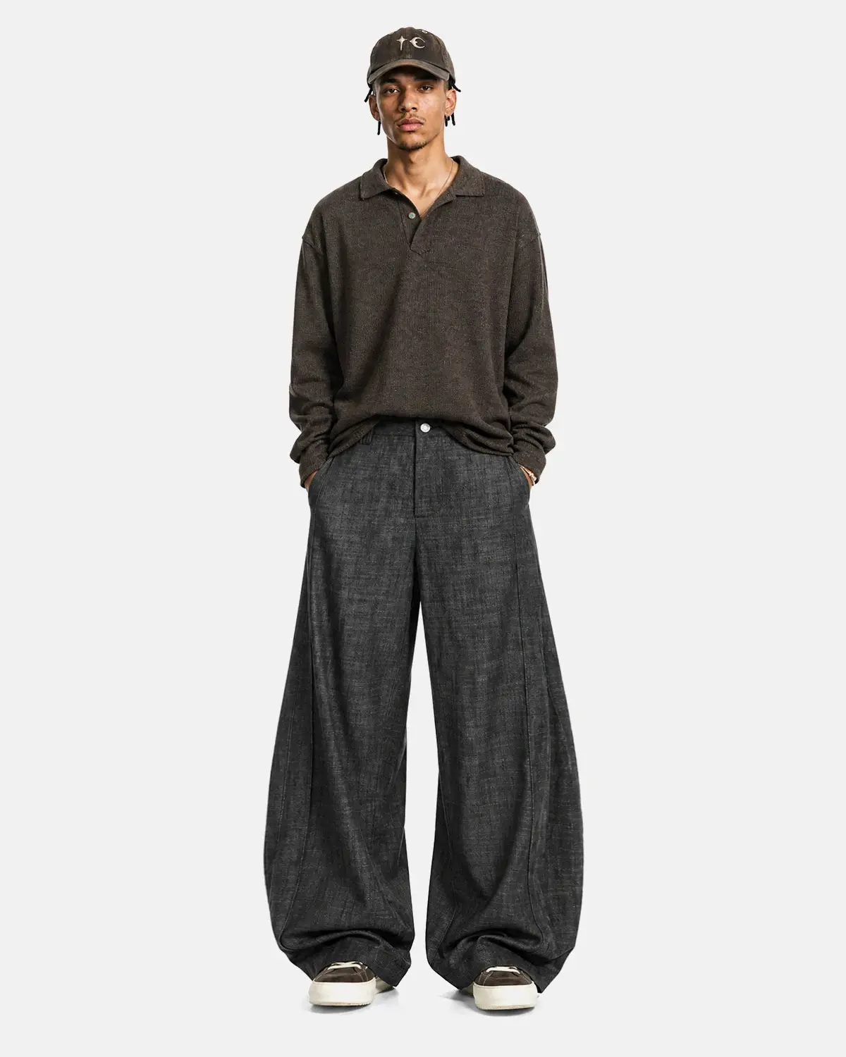 Lightweight Structured Barrel Jeans | Inflation Streetwear - Image 4