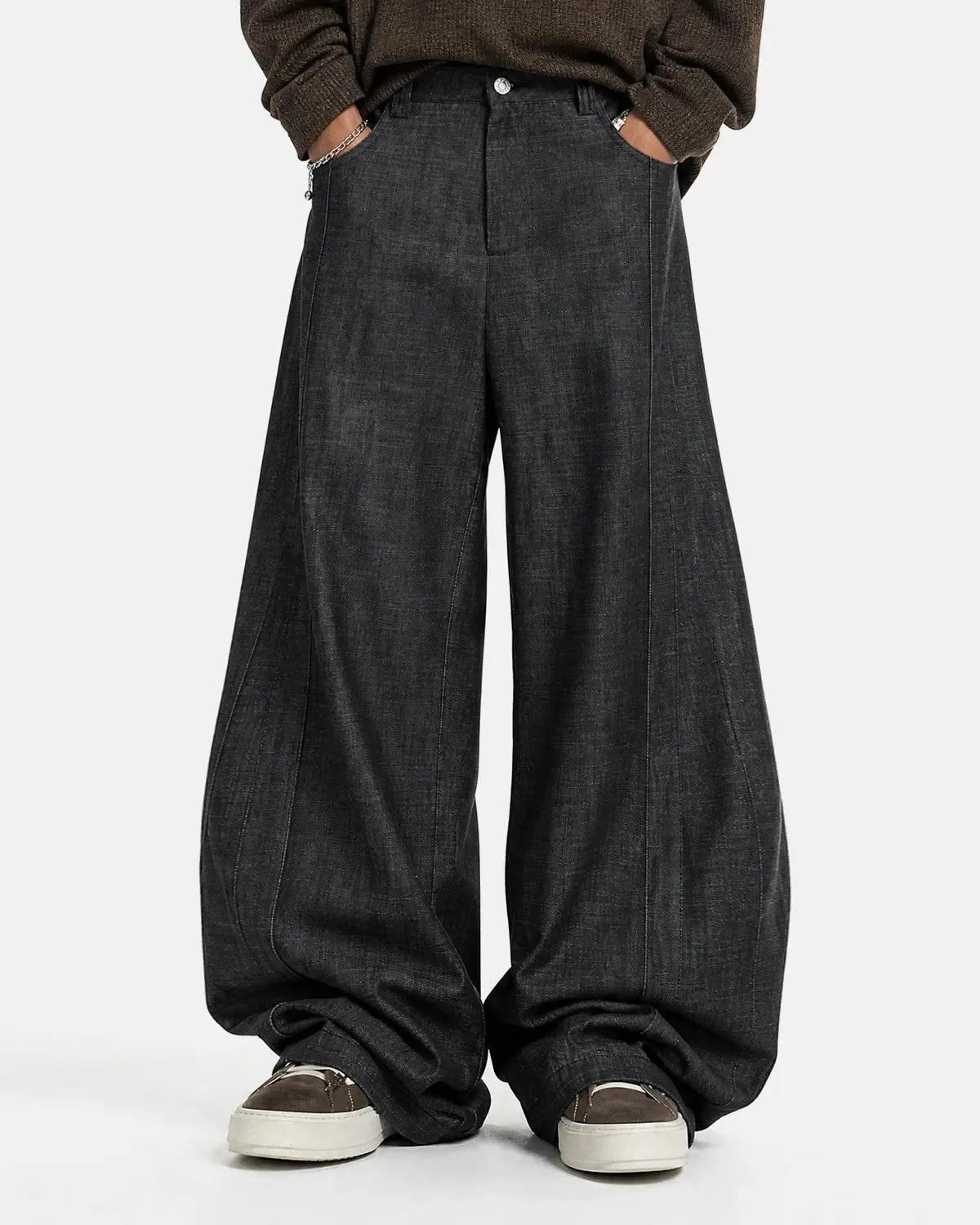 Lightweight Structured Barrel Jeans | Inflation Streetwear - Image 5
