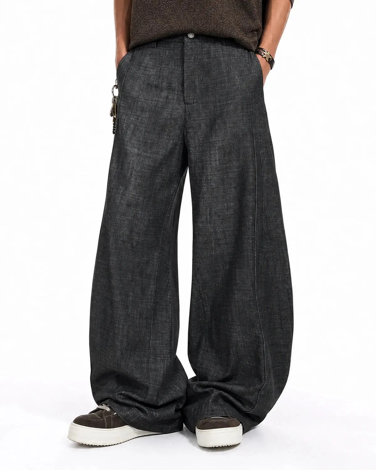 Lightweight Structured Barrel Jeans | Inflation Streetwear - Image 6