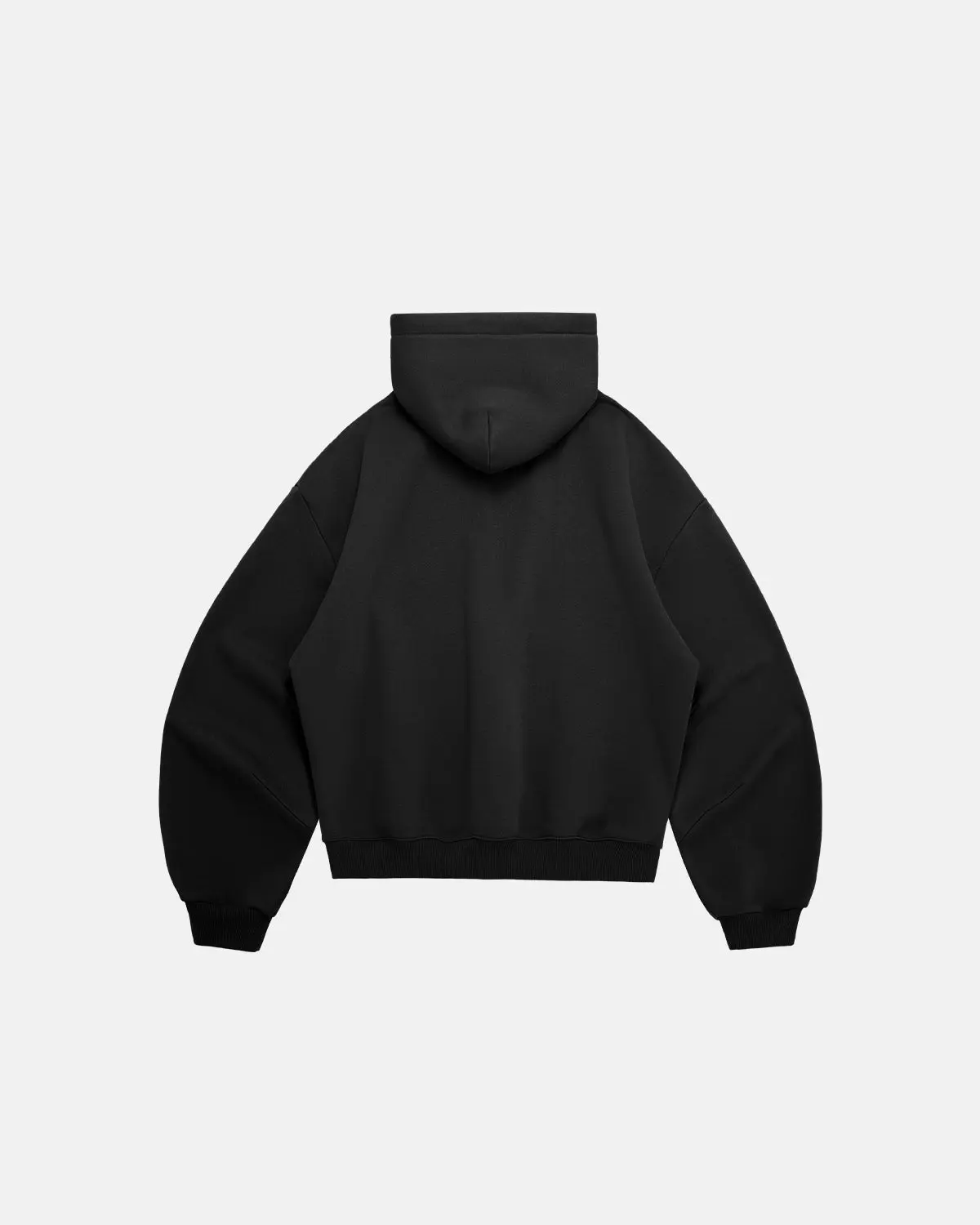 Logo Cropped Fleece Hoodies | Inflation Streetwear - Image 6
