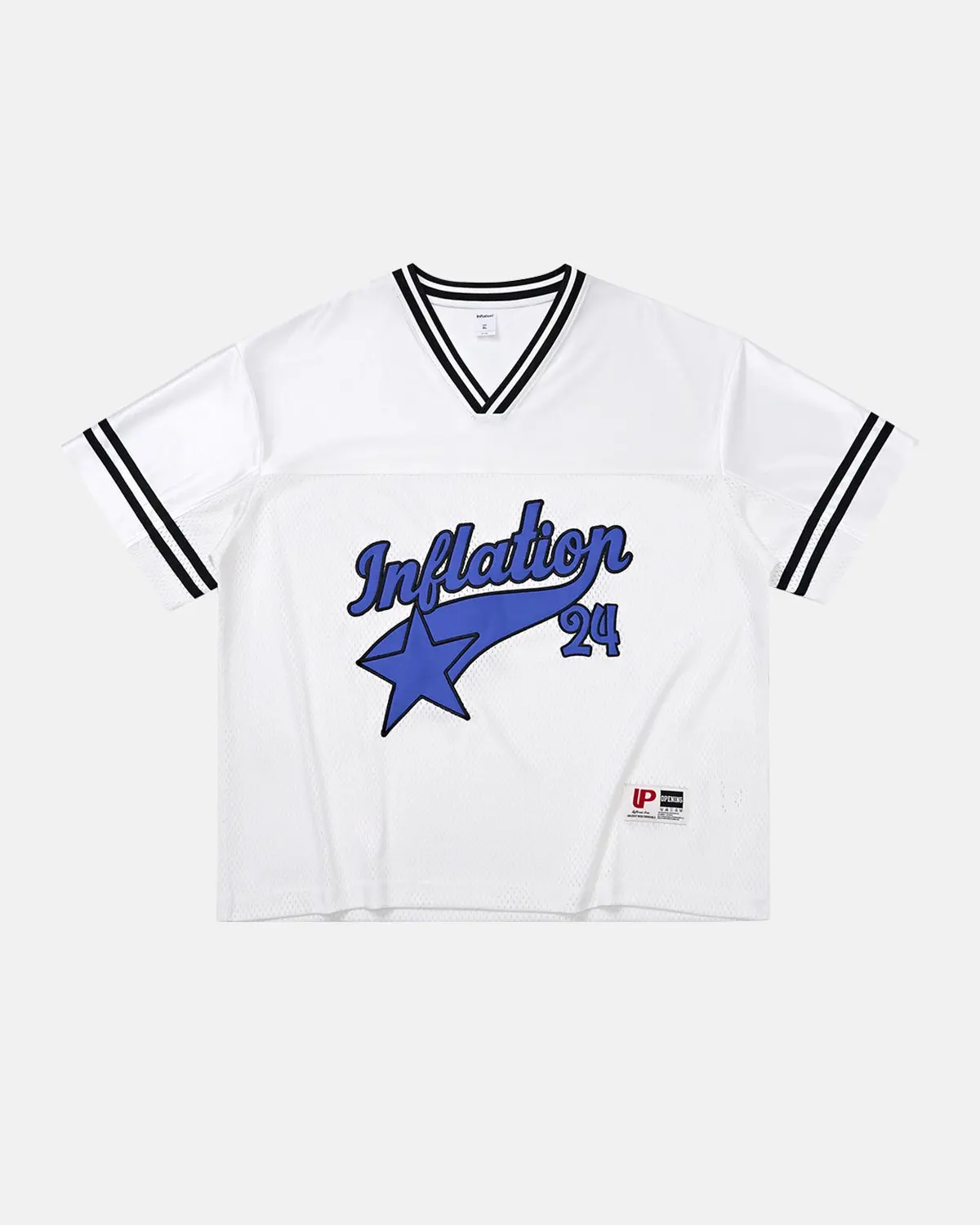 Mesh Patachwork Printing Jersey | Inflation Streetwear - Image 5