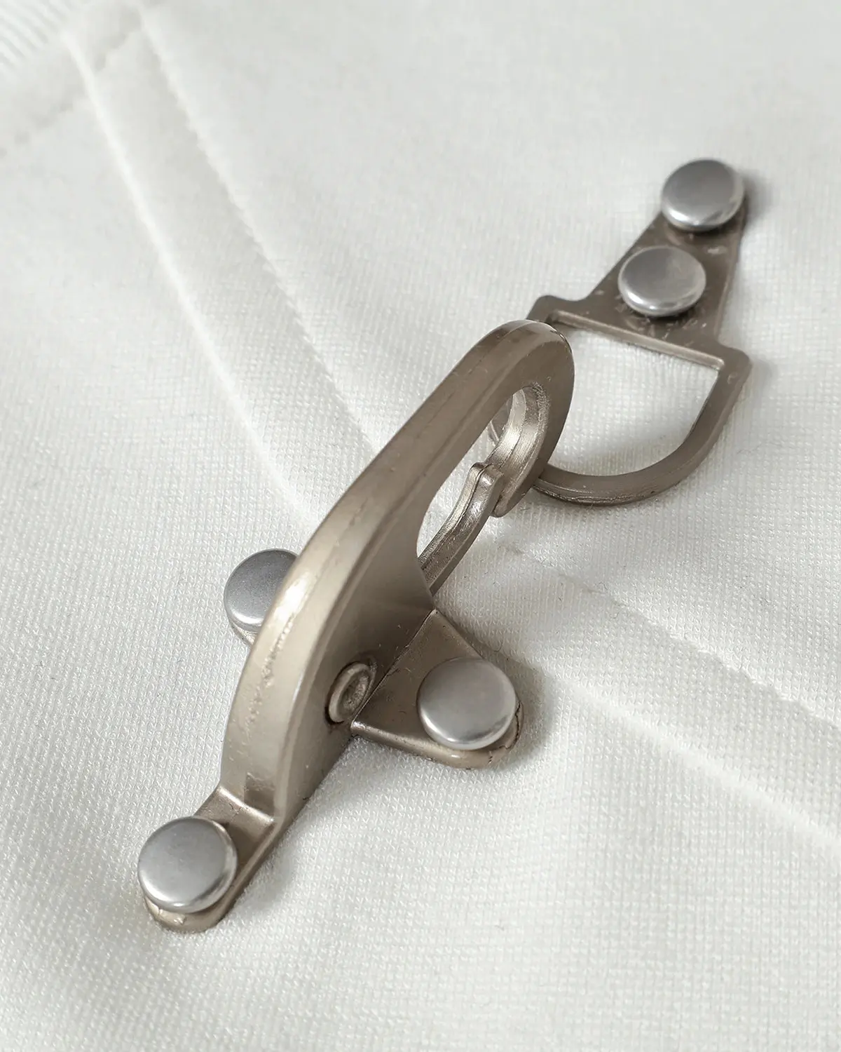 Metal Buckle Detail Cotton T-Shirt | Inflation Streetwear - Image 7