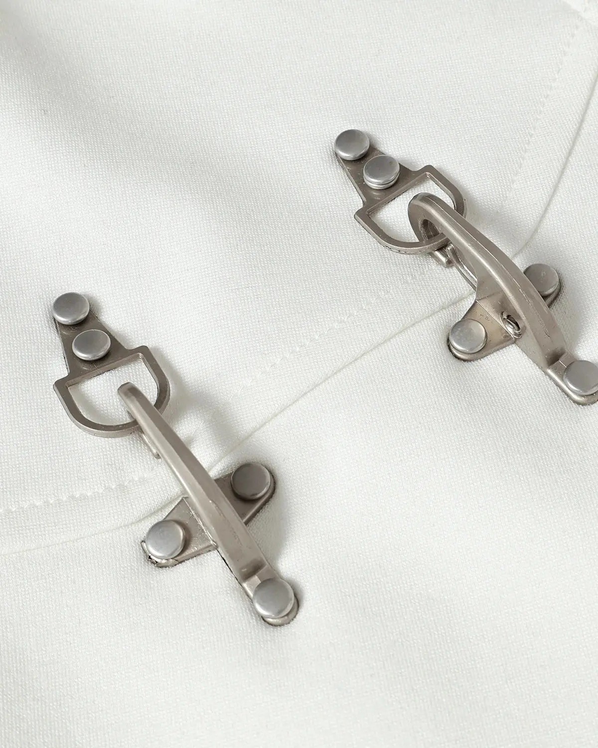 Metal Buckle Detail Cotton T-Shirt | Inflation Streetwear - Image 8