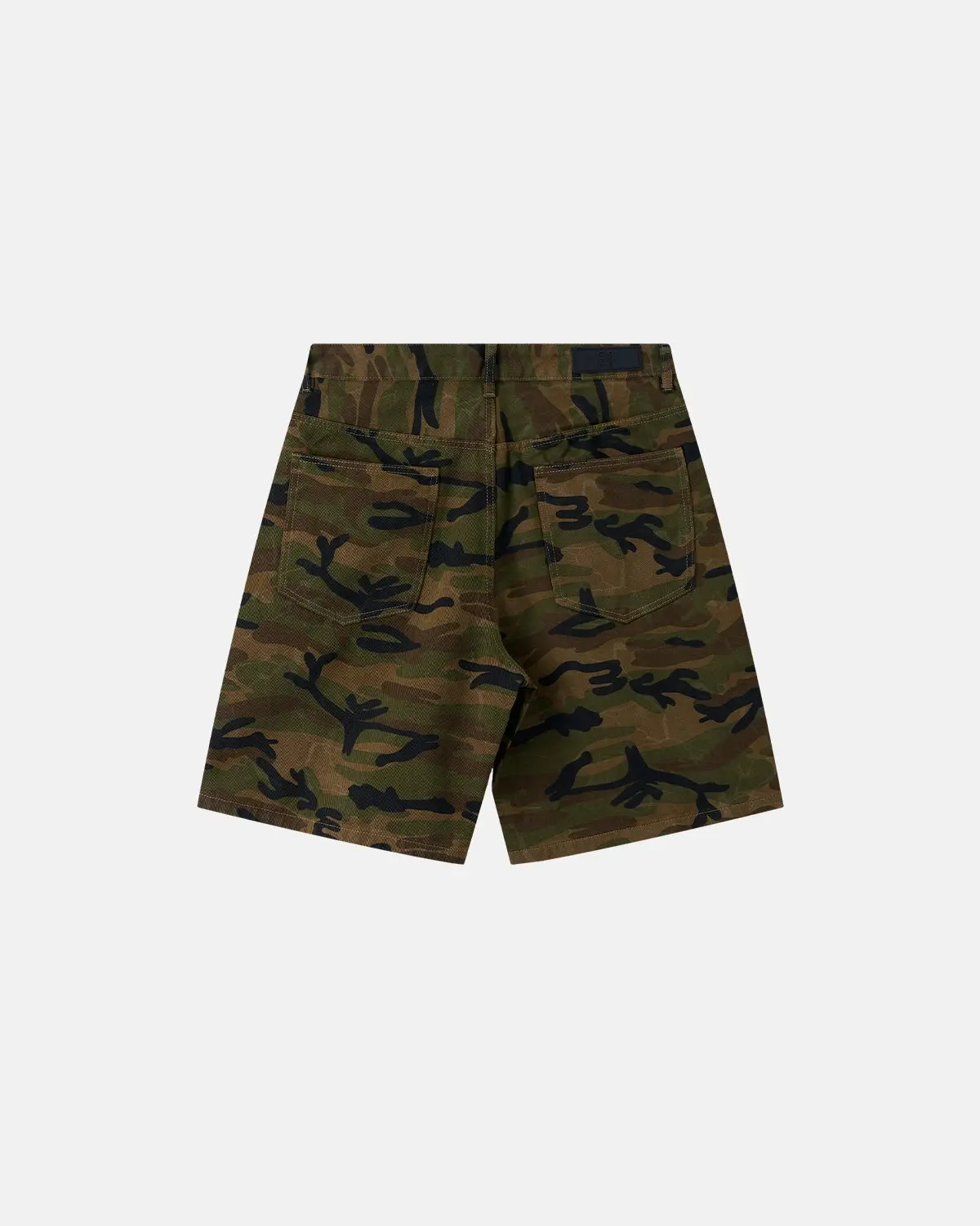 Metal Clasp Camo Shorts | Inflation Streetwear - Image 2