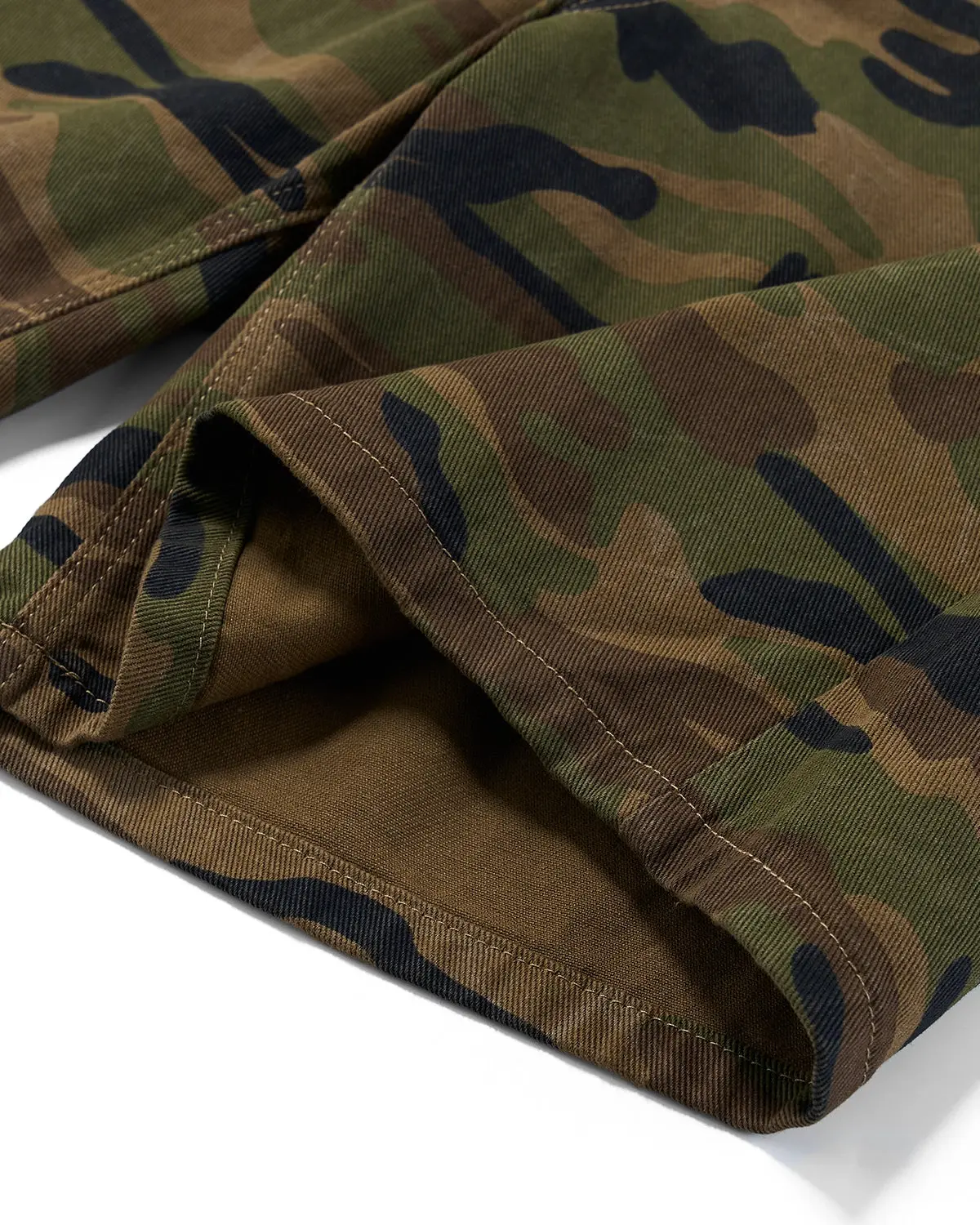 Metal Clasp Camo Shorts | Inflation Streetwear - Image 9