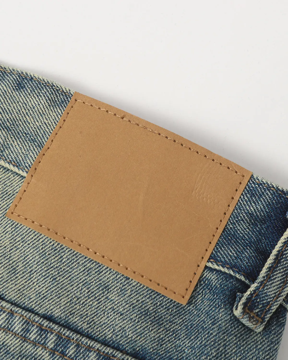 Mid-Length Washed Denim Shorts | Inflation Streetwear - Image 11