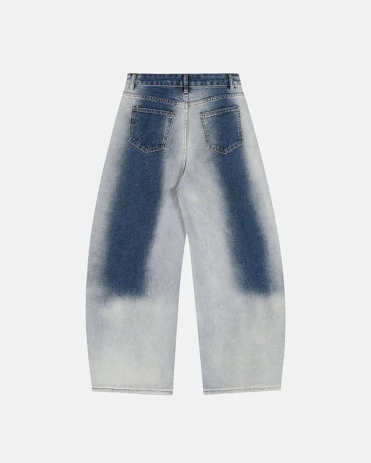 Monkey Wash Baggy Barrel Jeans | Inflation Streetwear - Image 2