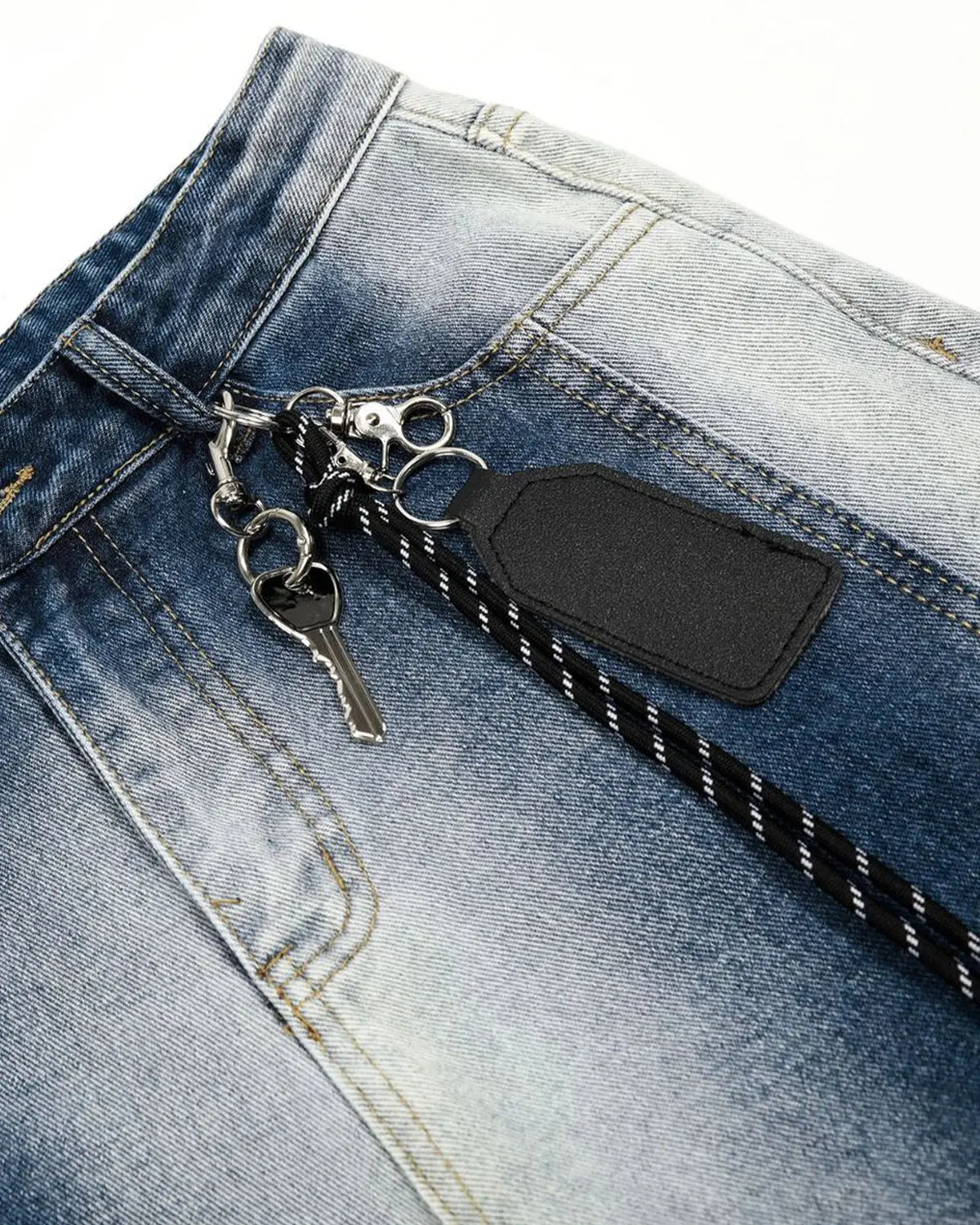 Monkey Wash Baggy Barrel Jeans | Inflation Streetwear - Image 5