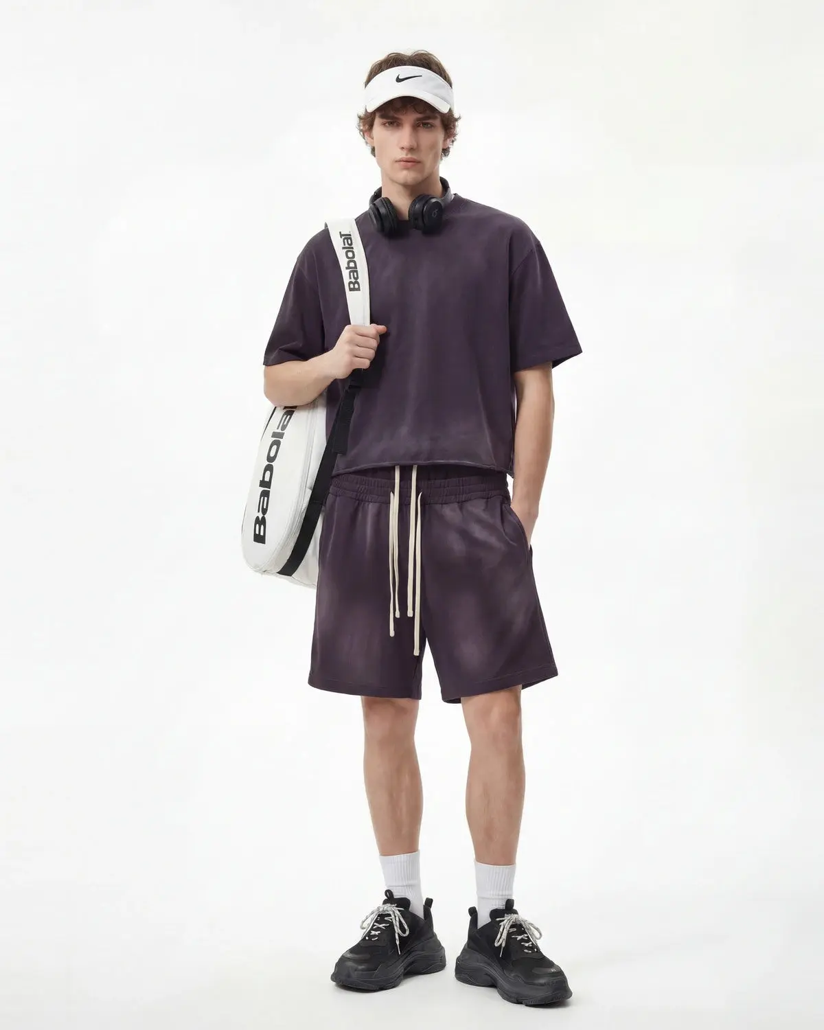 Monkey Washed Boxy Cropped T-Shirt | Inflation Streetwear - Image 6