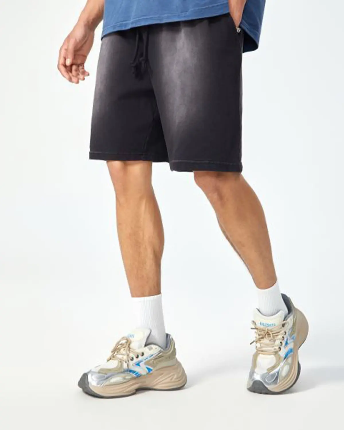 Monkey Washed Sweat Shorts | Inflation Streetwear - Image 2