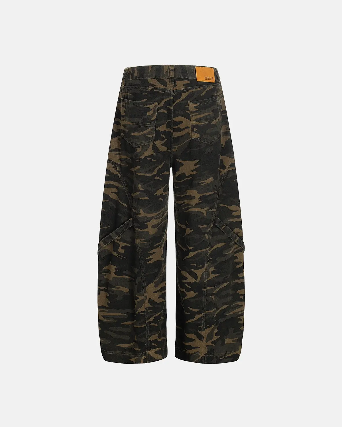 Multi-Pockets Barrel Camouflage Cargo Pants | Inflation Streetwear - Image 10