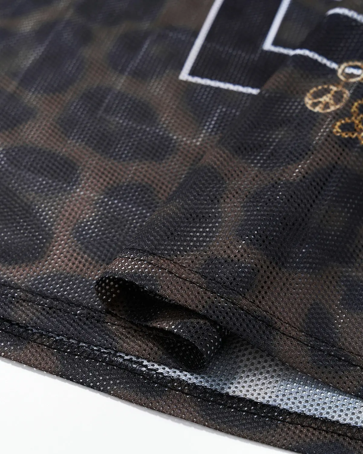 Number 23 Leopard Mesh Jersey | Inflation Streetwear - Image 13